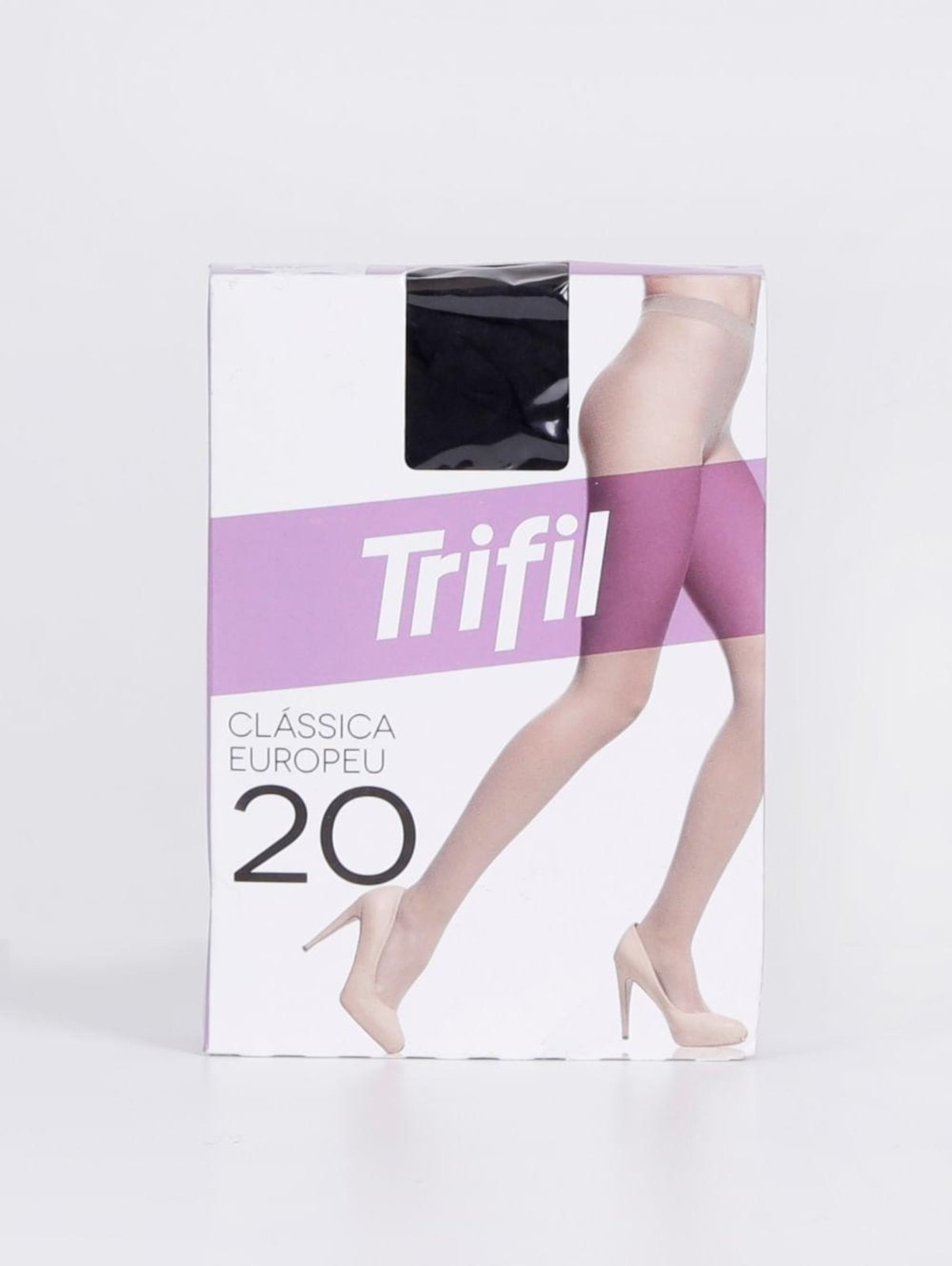 Imagem principal Meia-Calça Clássica Europeu Fio 20 Trifil Feminina TRIFIL preto