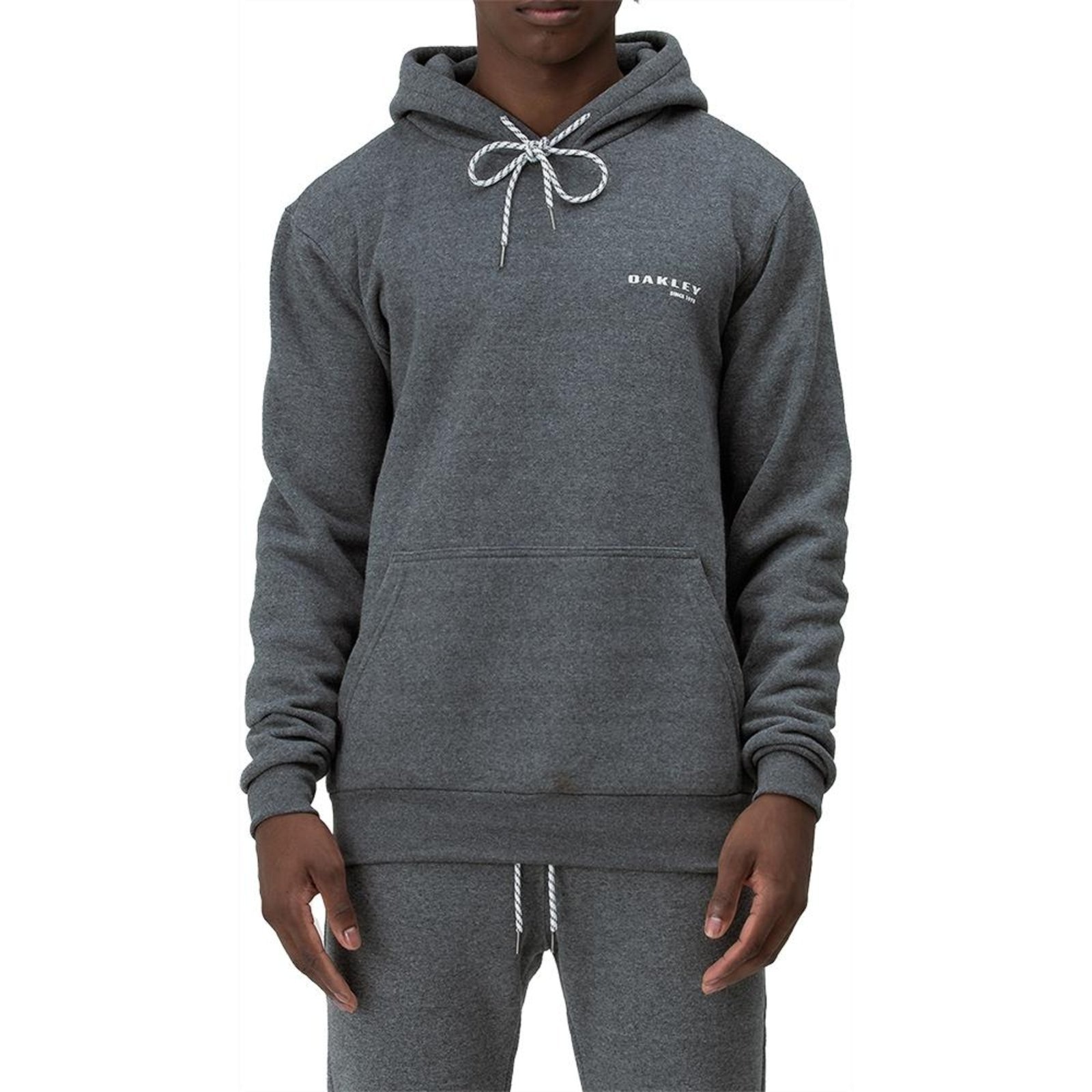 Imagem principal Moletom Oakley Canguru Bunker WT24 Athletic Heather Grey Oakley grafite grey