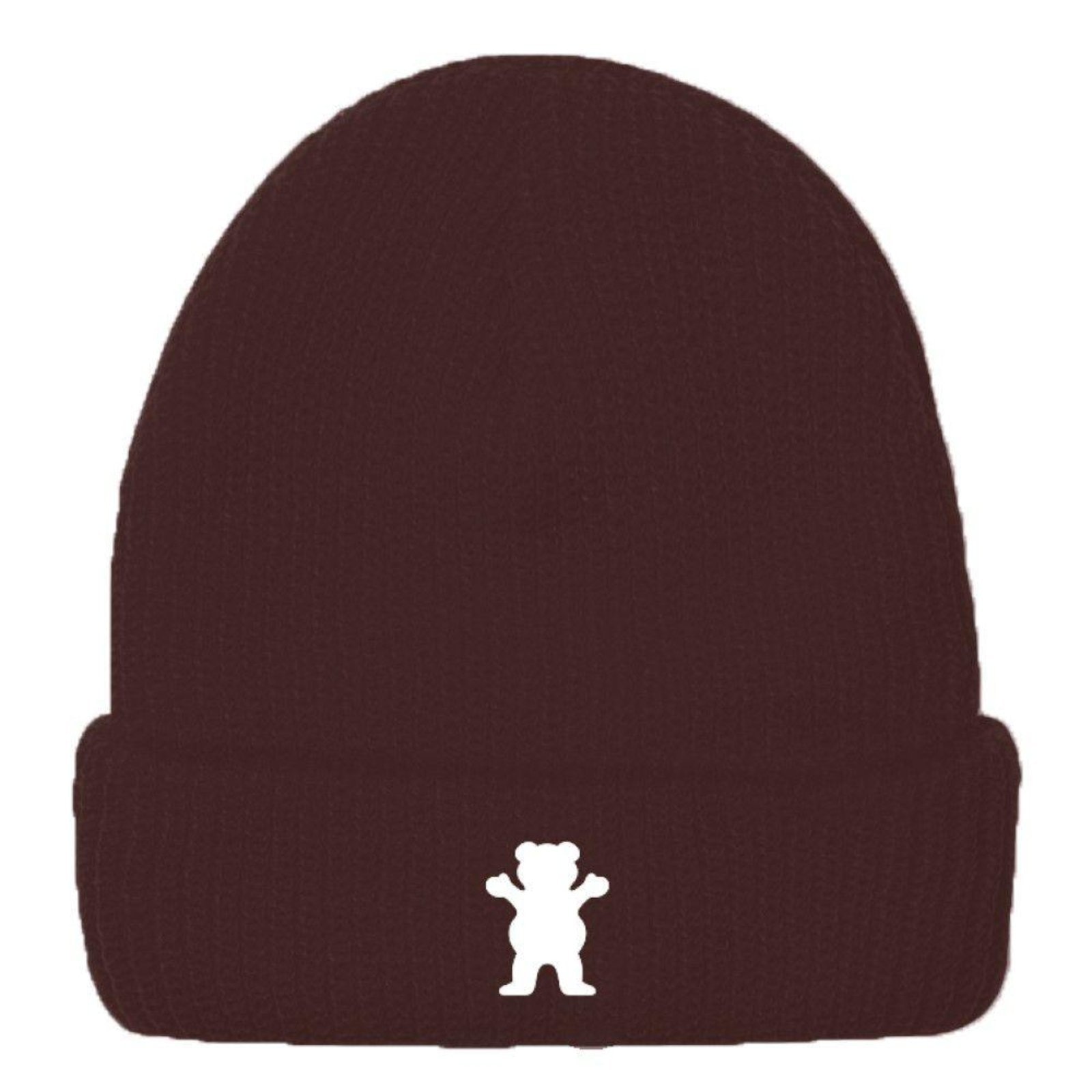 Imagem principal Gorro Grizzly OG Bear Embroidery Beanie Vinho Grizzly vermelho