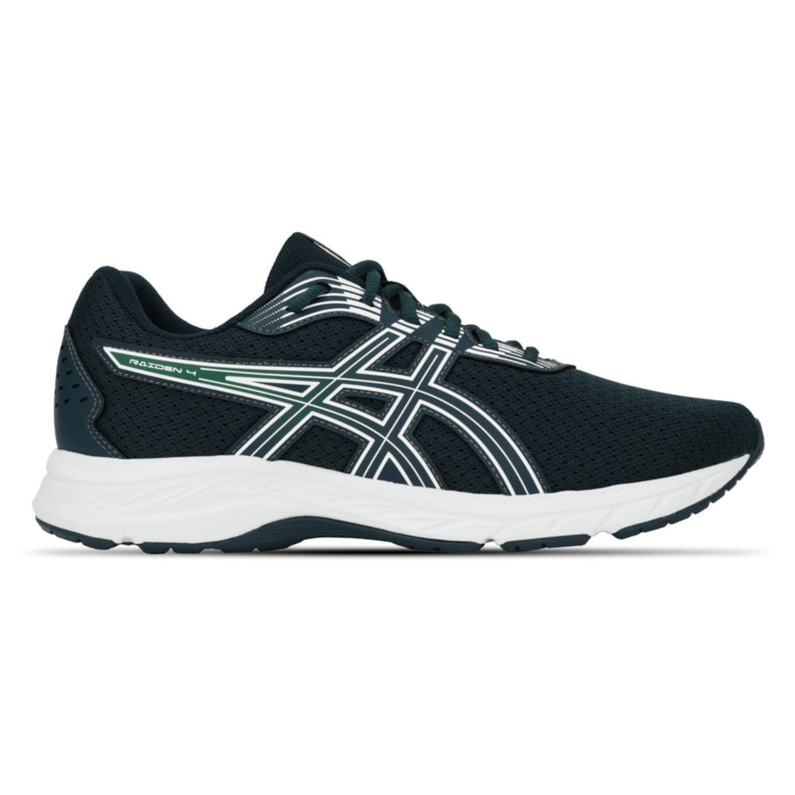 Imagem principal Tênis ASICS Raiden 4 - Masculino Branco ASICS verde