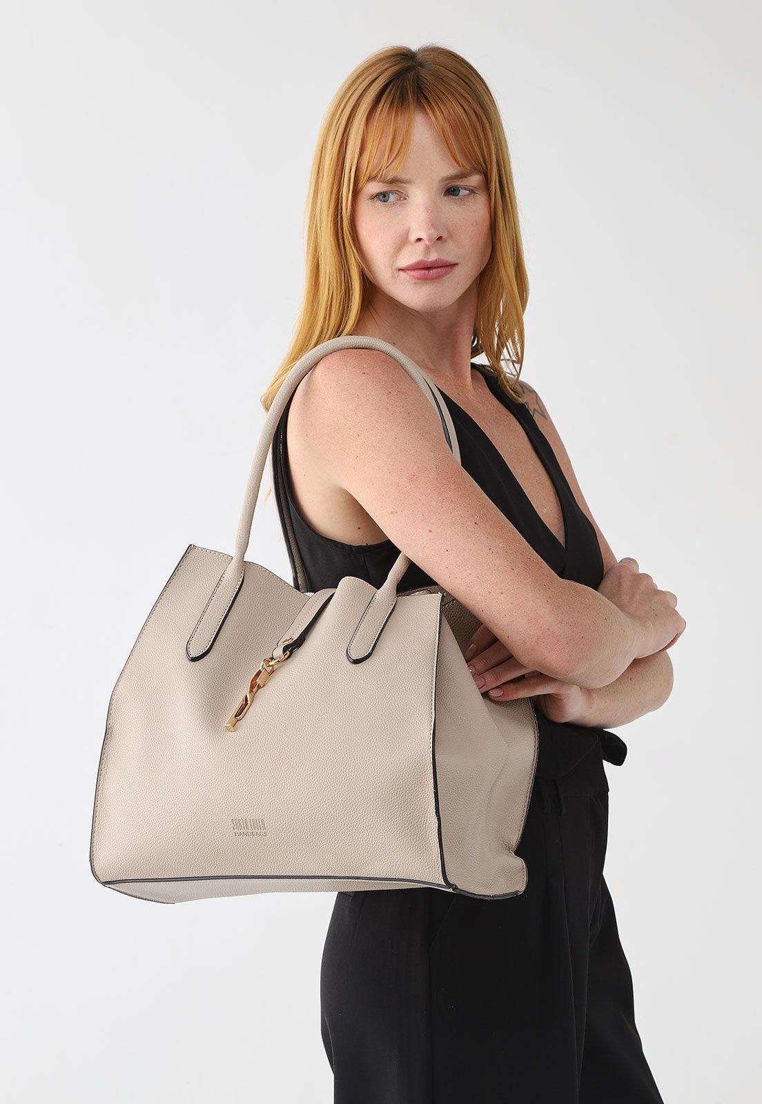 Imagem principal Kit Bolsa e Necessaire Santa Lolla Off-White Santa Lolla off-white white