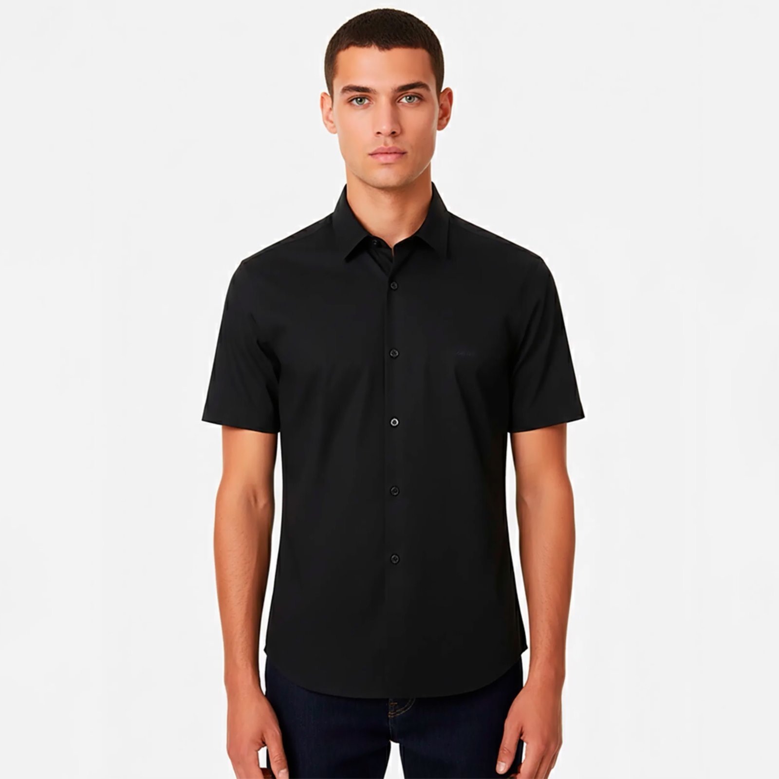 Imagem principal Camisa John John Slim Black Pr26 Preto Masculino John John preto black