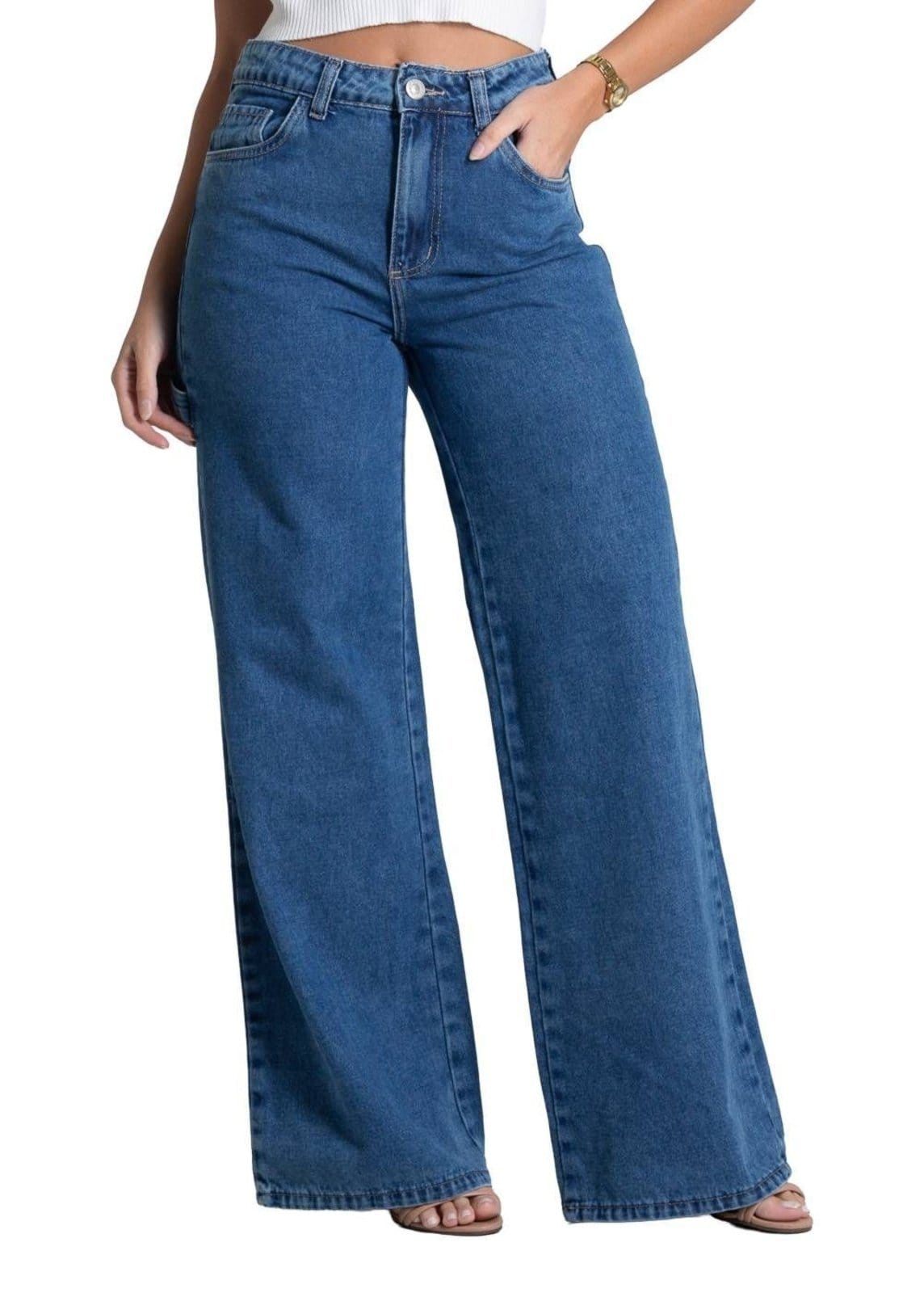 Calça Jeans Sawary Wide Leg - 281921