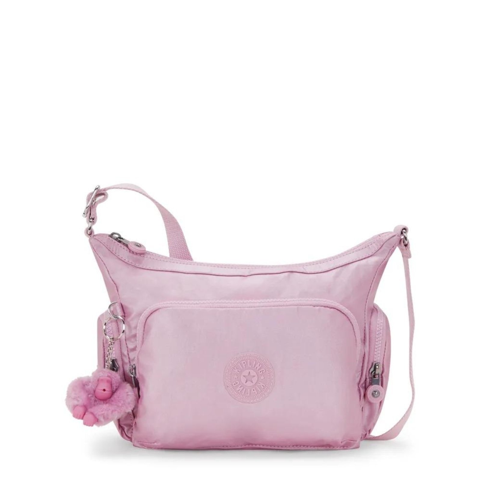 Imagem principal Bolsa Kipling Gabb S Metallic Lilac Kipling rosa metallic