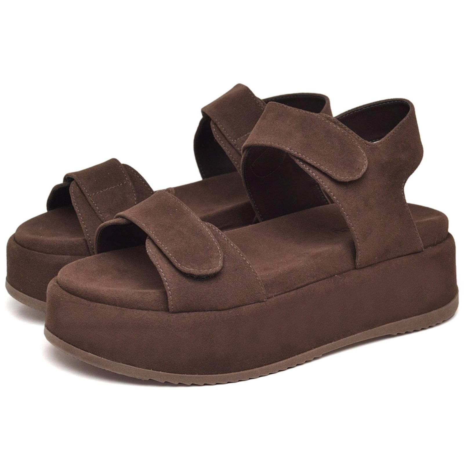 Imagem principal Sandália Papete Plataforma Feminina DUBUY 2088FG DUBUY marrom