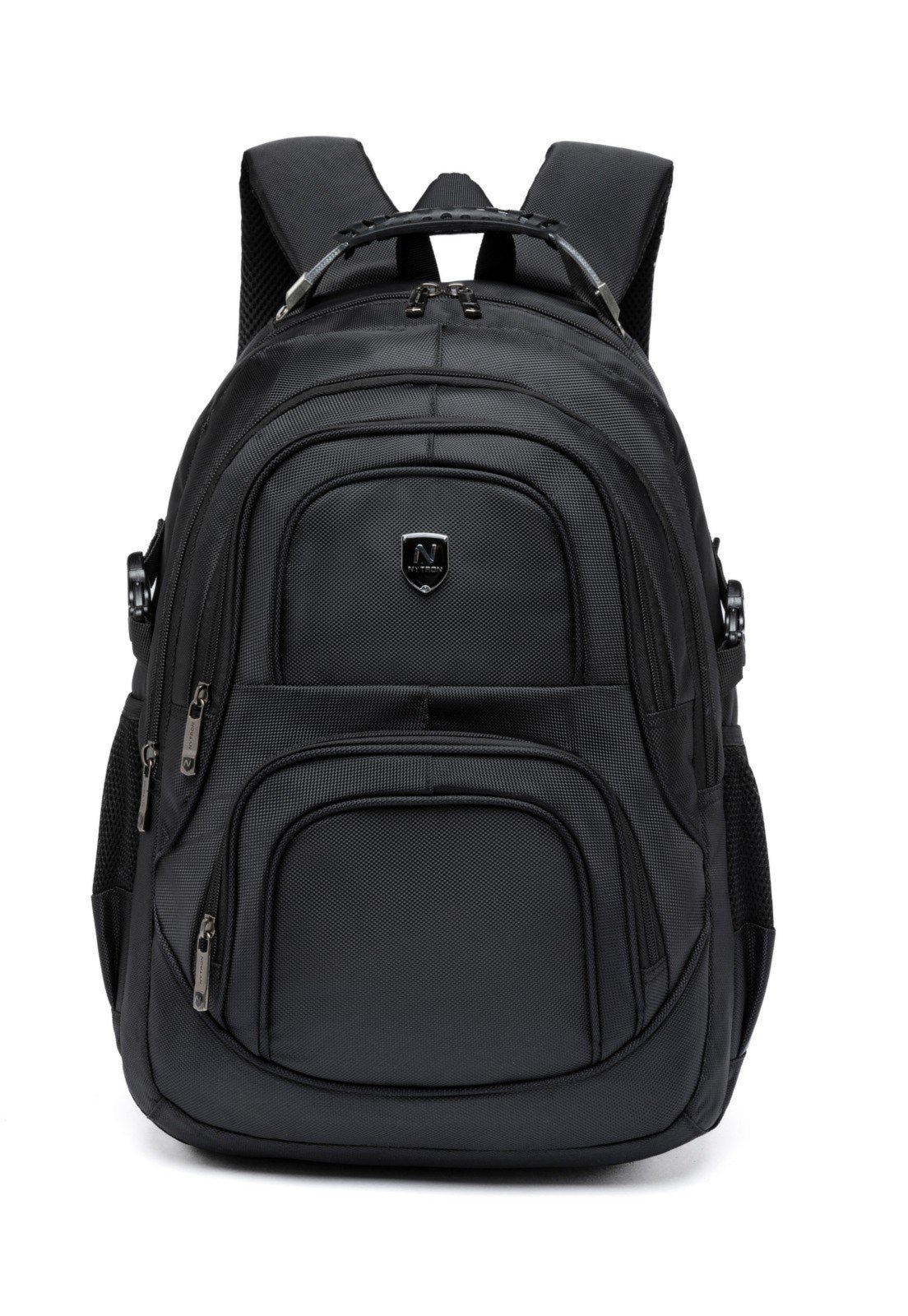 Imagem principal Mochila Executiva Nytron Resistente Masculina Notebook Espaçosa Trabalho Nytron preto