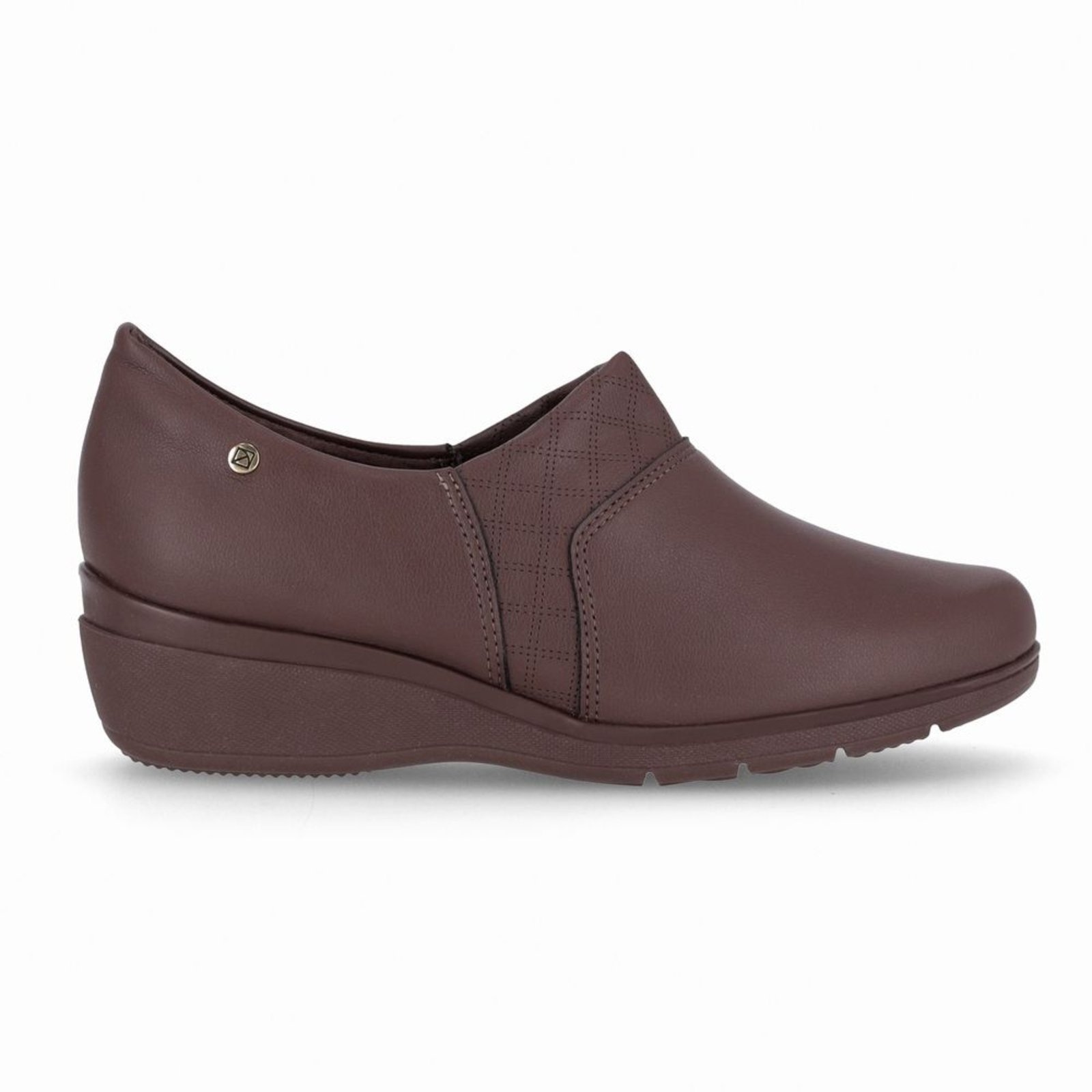 Imagem principal PICCADILLY MAXI - Sapato Beth Anabela Médio Madeira Piccadilly marrom