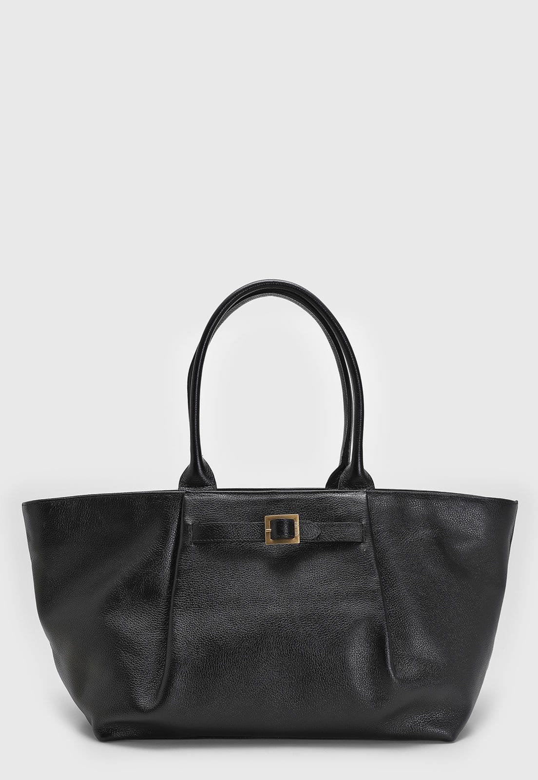 Bolsa Grande Feminina Santa Lolla Fivela Preta