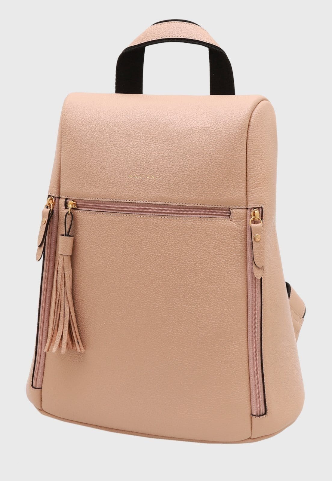 Mochila de Couro Mariart Dália Creme