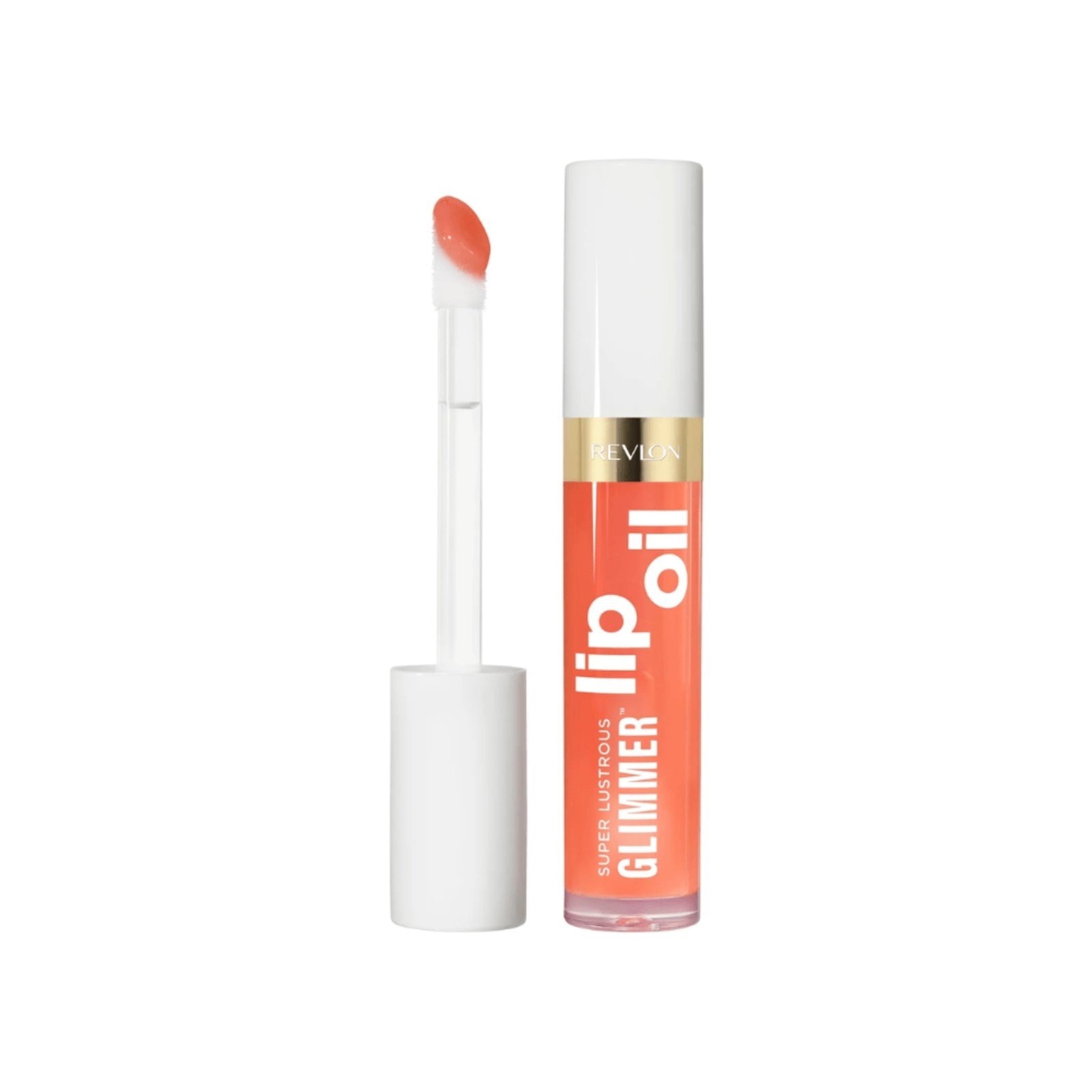 Imagem principal Revlon Super Lustrous Glimmer Lip Oil Gloss Miss Revlon coral
