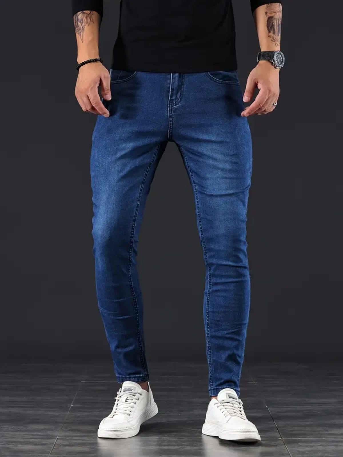 Calça Jeans Masculina Skinny KOVALI Casual e Confortavel