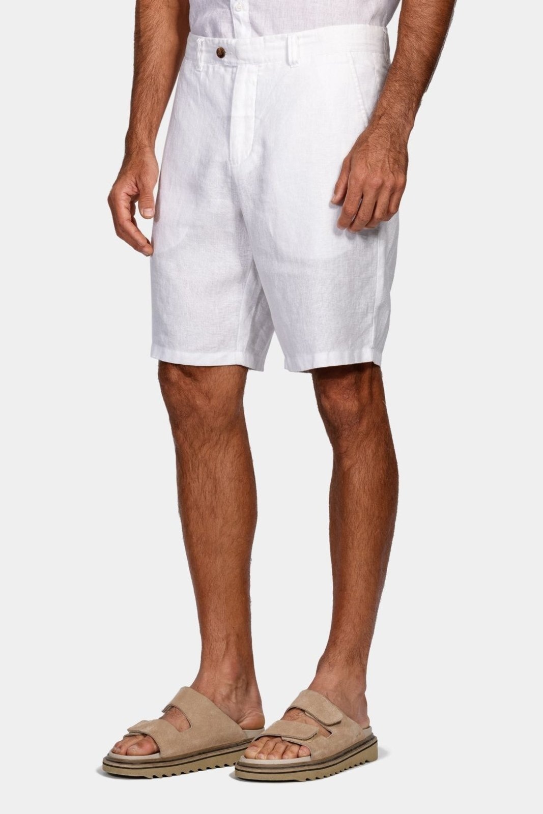 Imagem principal Bermuda Aramis Alfaiataria Linho Off White Aramis incolor white