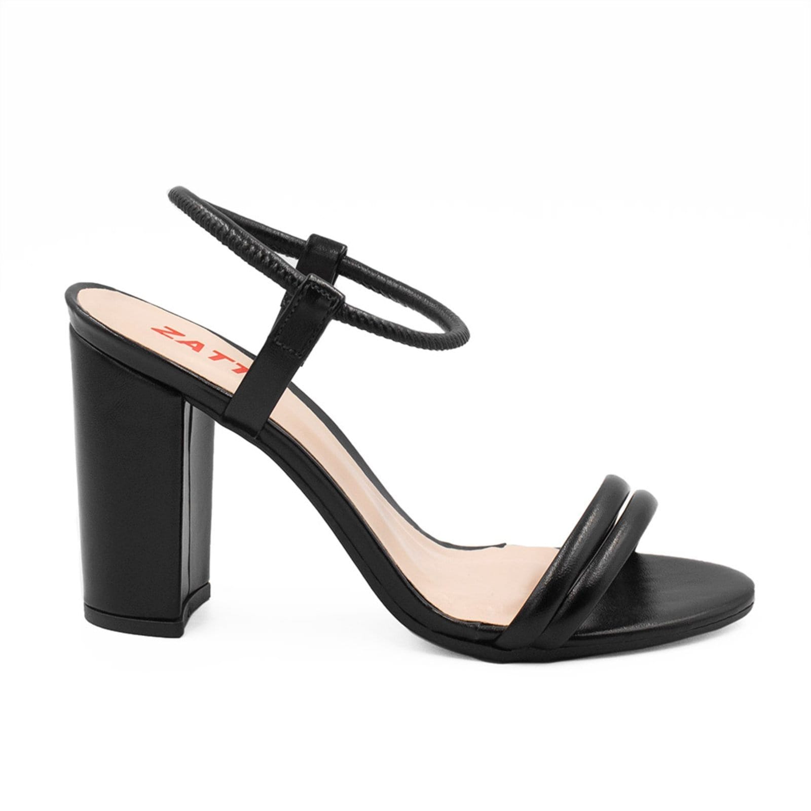 Sandália Zatta Salto Bloco Tubinho Greice