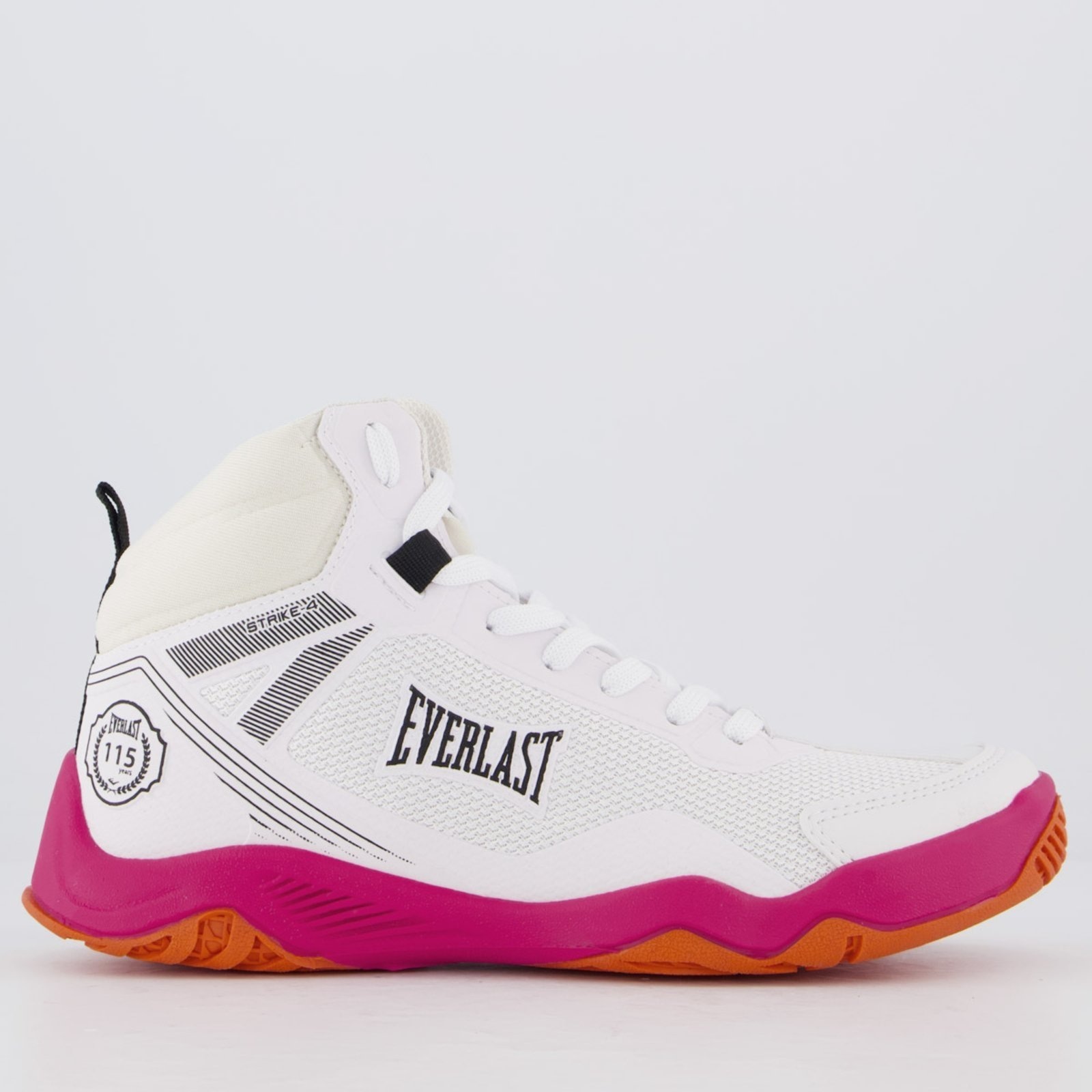 Imagem principal Tênis Everlast Strike 4 Feminino Branco e Rosa Everlast branco rosa