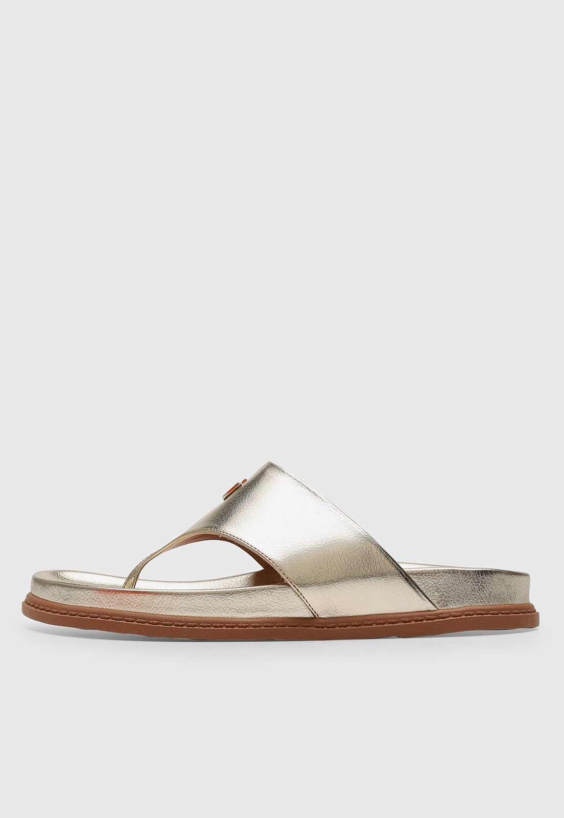 Imagem principal Rasteira Feminina Colcci Metalizada Dourada Colcci dourado