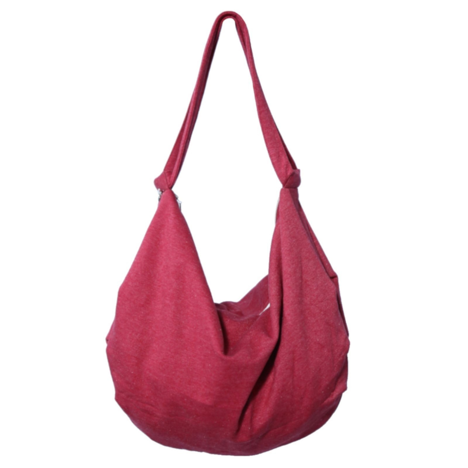 Imagem principal Bolsa de Ombro Heide Ribeiro Moletom Saco Liso Heide Ribeiro vinho