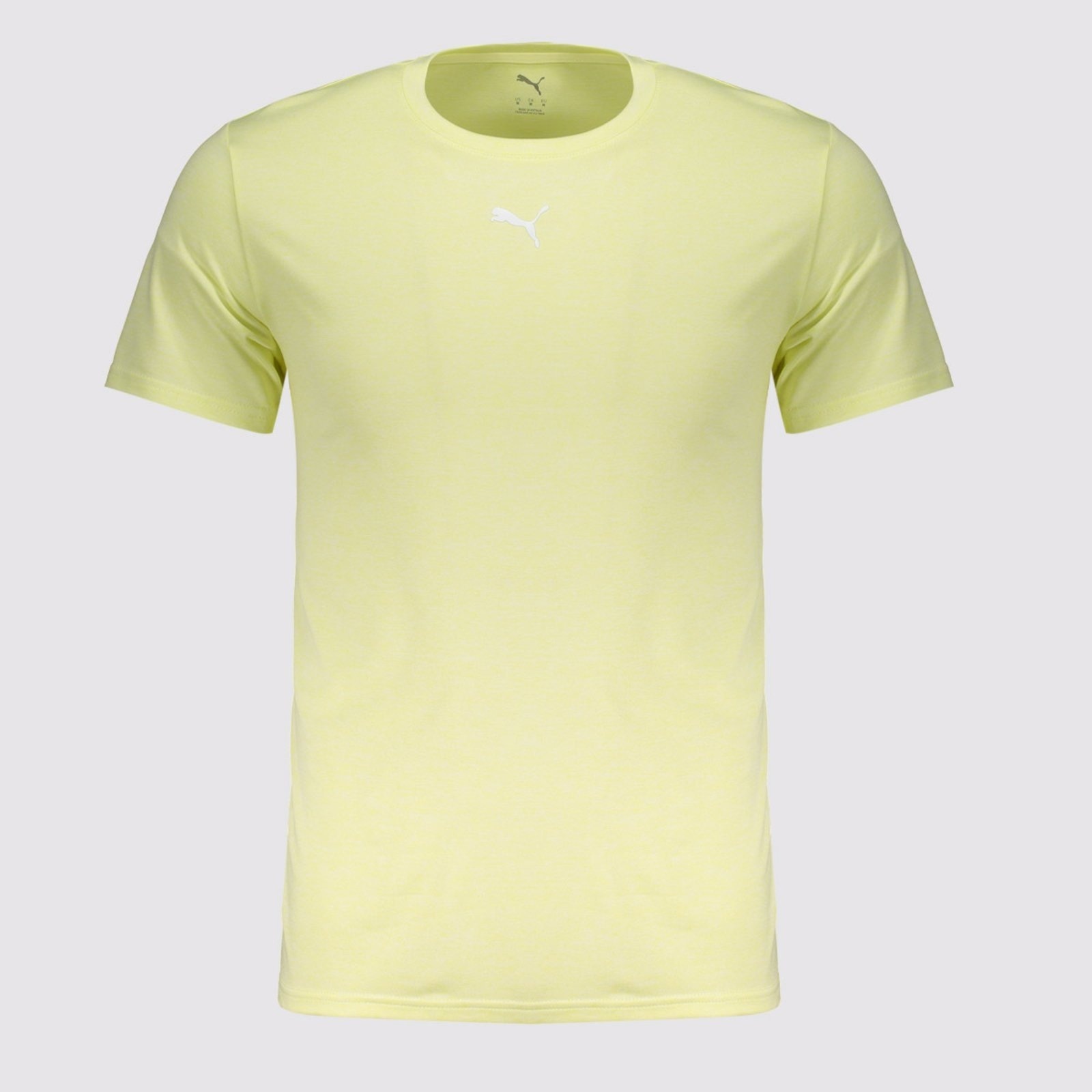 Imagem principal Camiseta Puma Tad Essentials Heather Amarela Puma amarelo