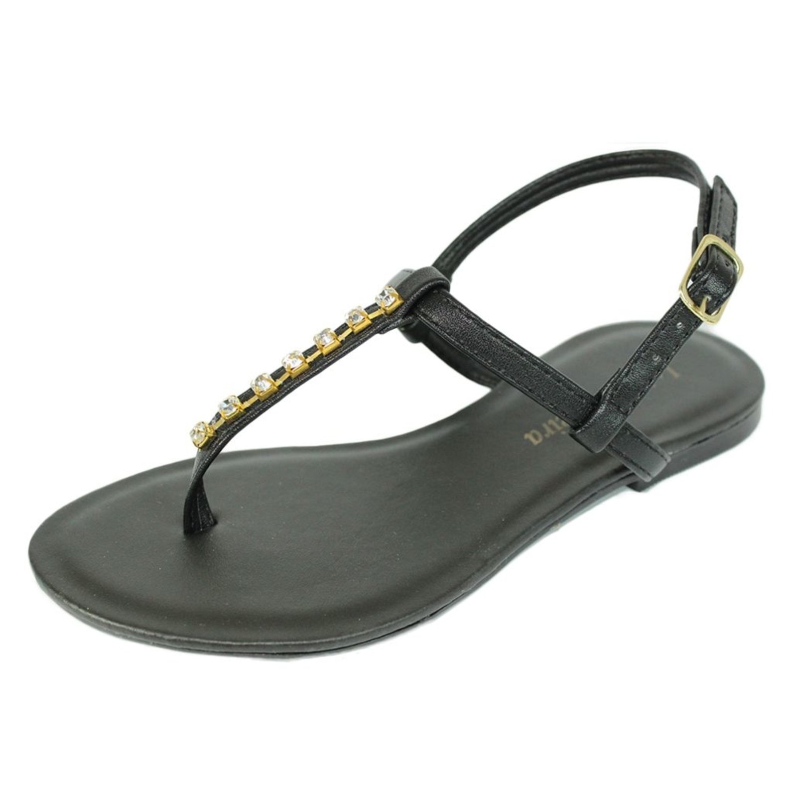 Imagem principal Rasteira Luiza Sobreira Strass Mod. 2038 Luiza Sobreira preto