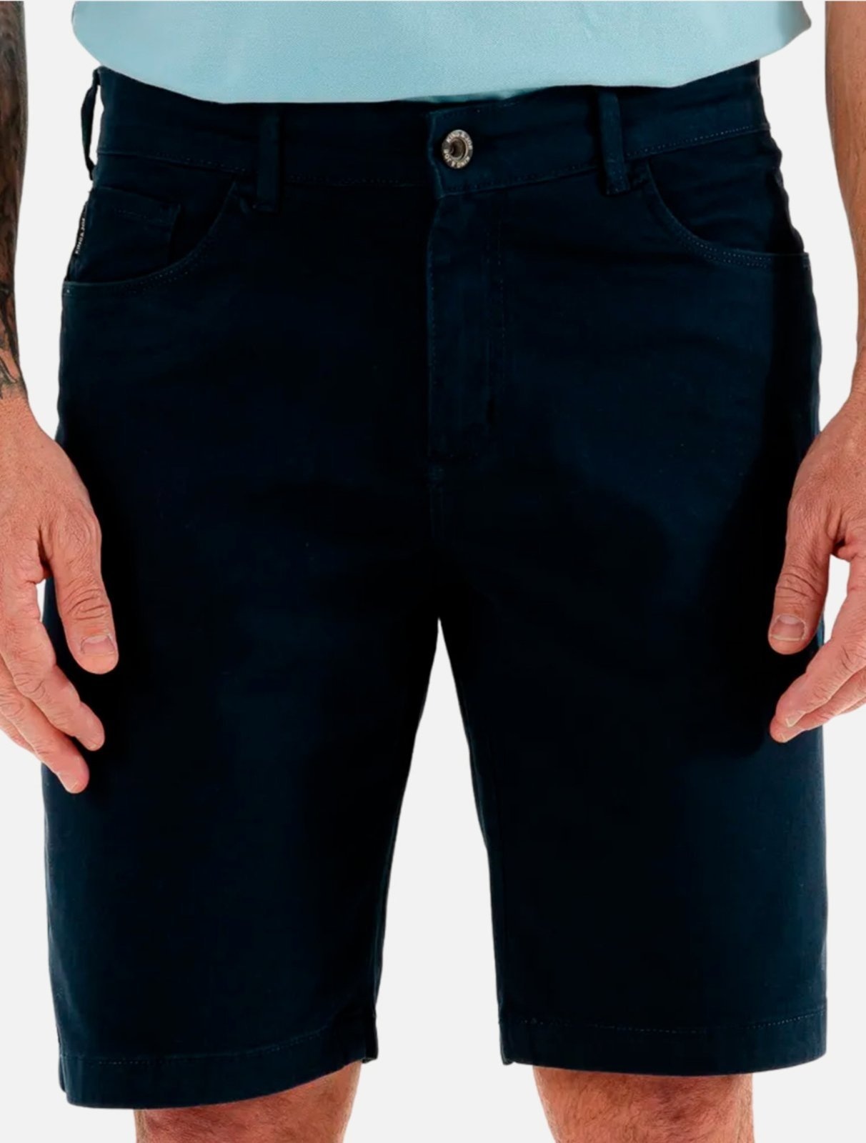 Imagem principal Bermuda King & Joe Slim Sarja BM21113 King E Joe azul marinho