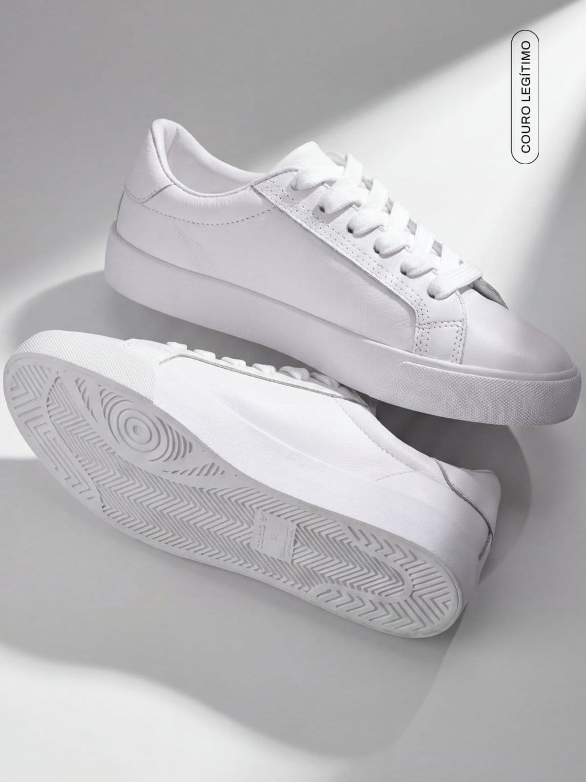 Tênis Principessa Feminino de Couro Mayla