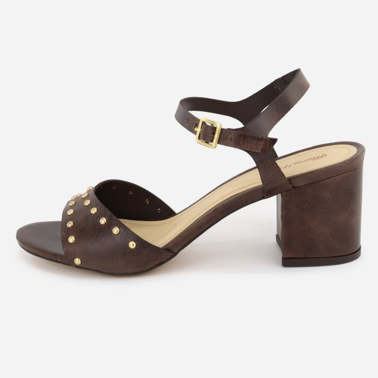 Imagem principal Tamanco Dia a Dia HotFix Maria Paula Couro Feminino MARIA PAULA café