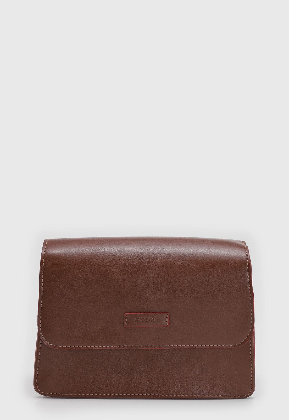 Bolsa Feminina Anacapri Alça Listrada Camel