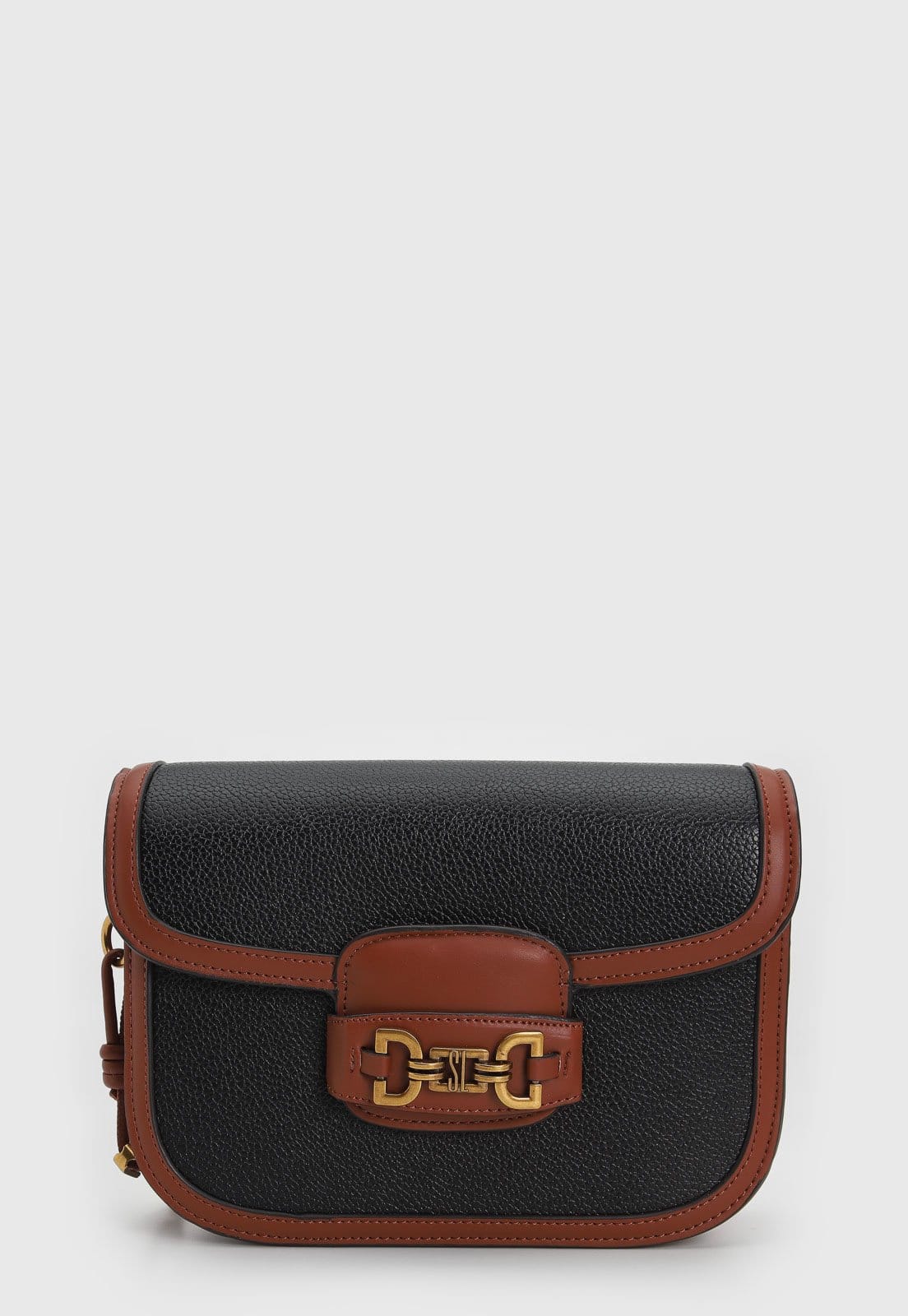 Bolsa Tiracolo Santa Lolla Alça Ajustável Preta