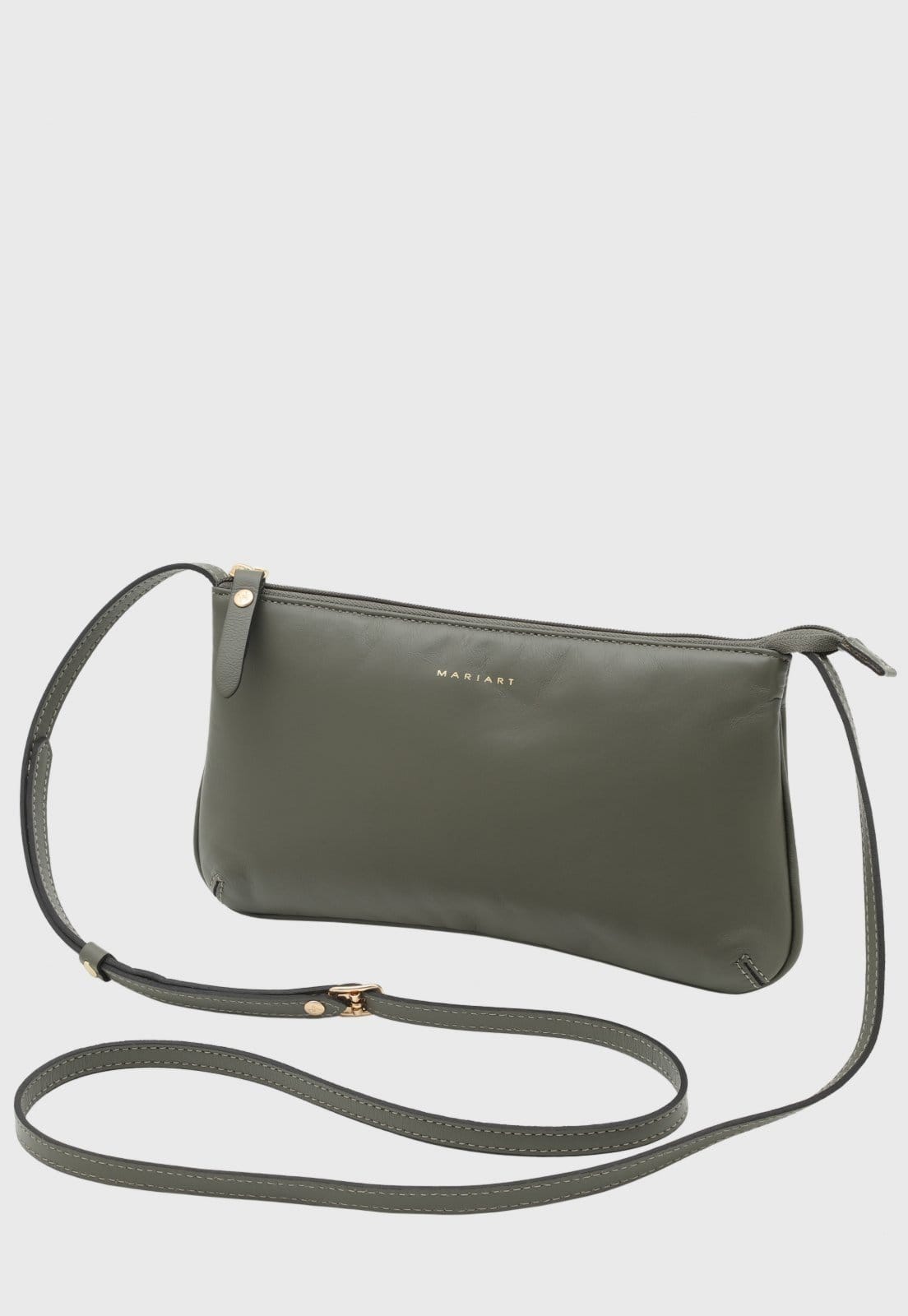 Bolsa Transversal de Couro Mariart Canelinha Adão