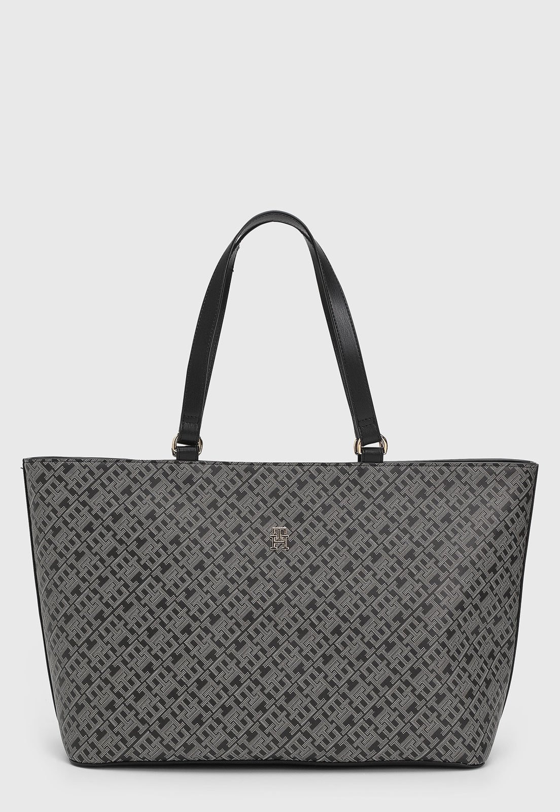 Imagem principal Bolsa Feminina Tommy Hilfiger Monograma Grande Preta Tommy Hilfiger preto