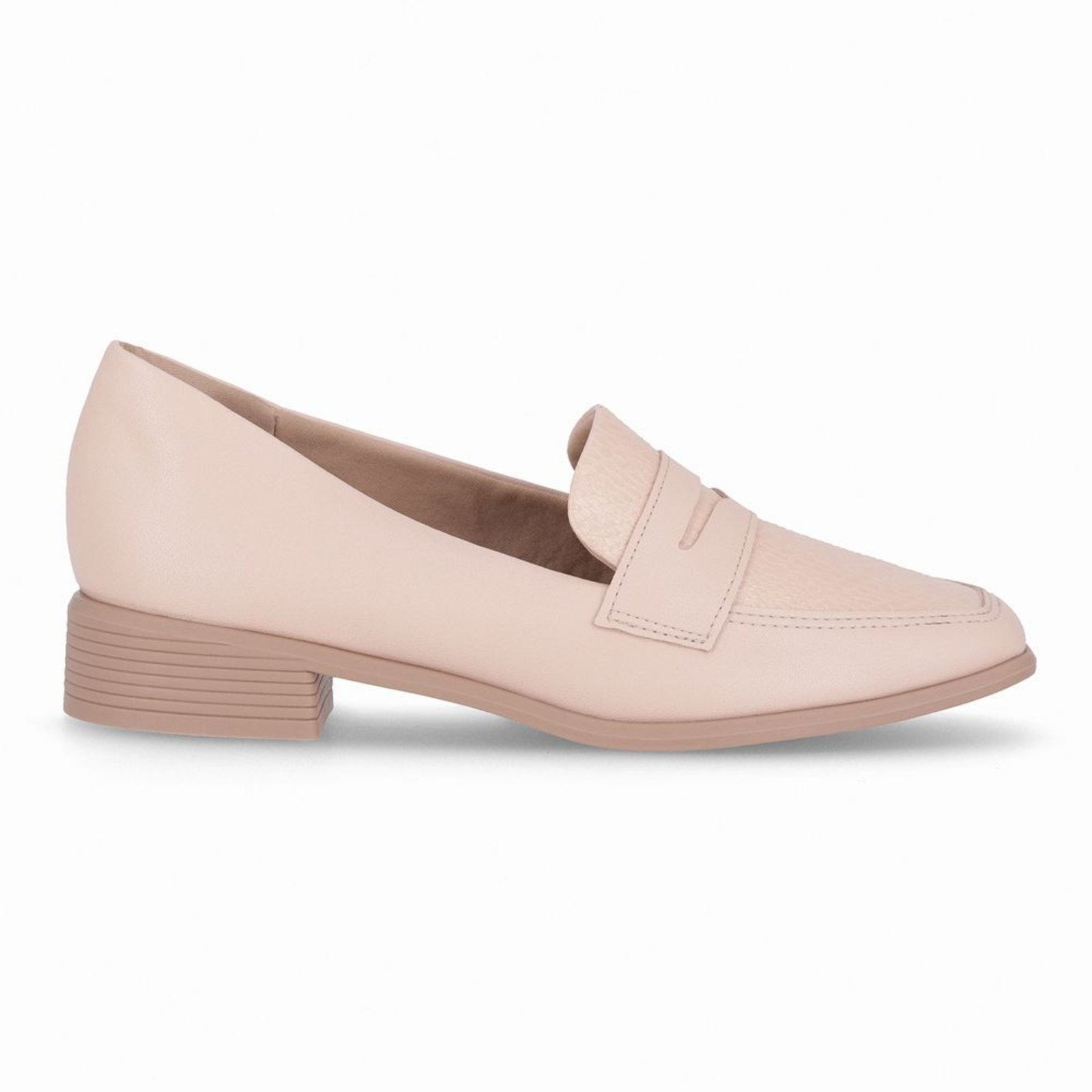 Imagem principal Loafer Giovanna Salto Baixo Rose Piccadilly rosa rose