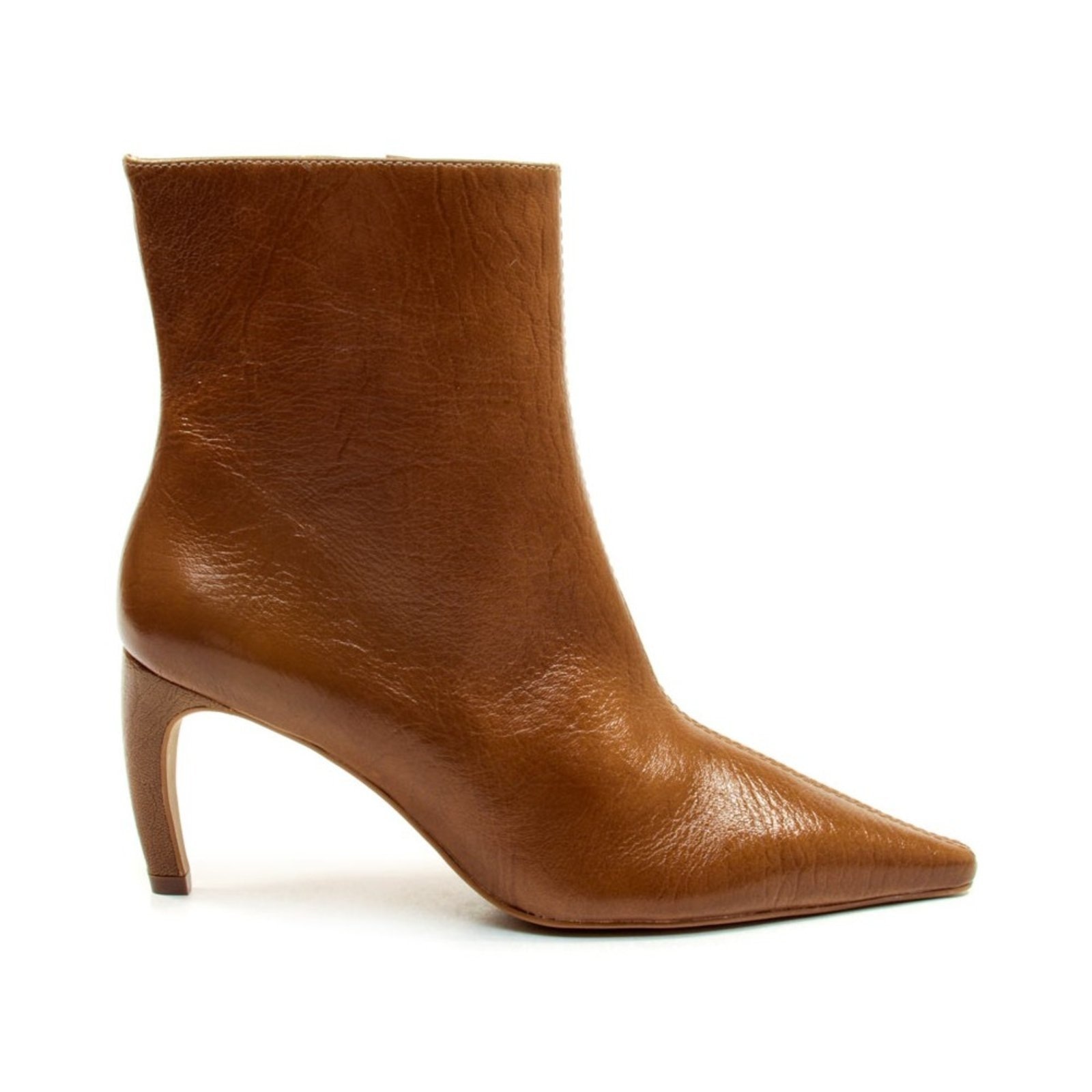 Imagem principal Bota bico fino cano curto Cecconello 2912001 Cecconello marrom