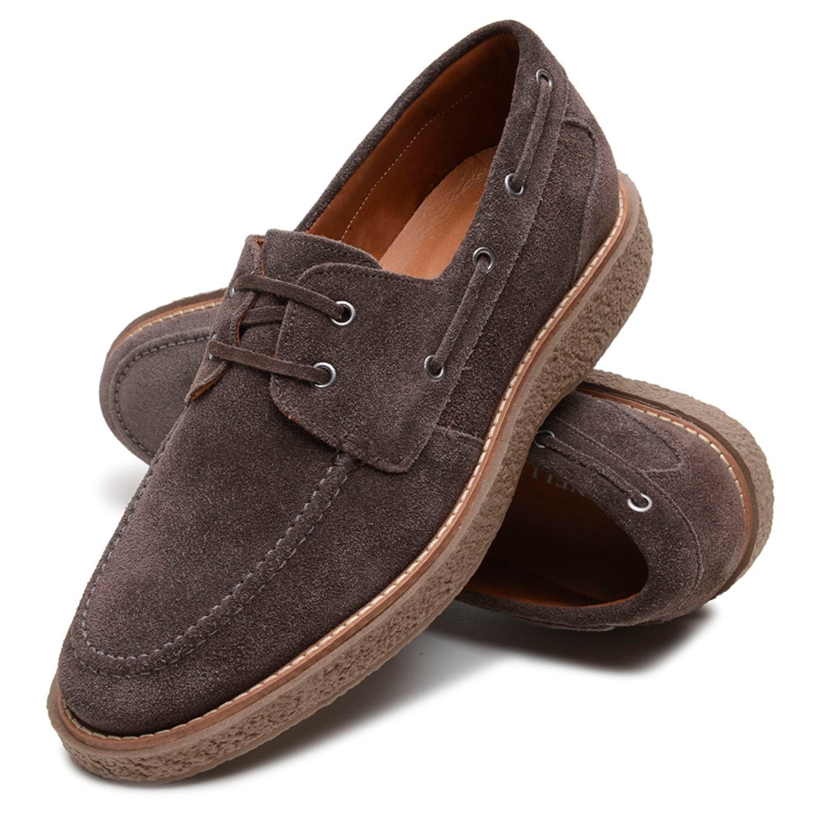 Imagem principal Sapato Masculino Dockside Veritimo Casual Em Couro Solado Antiderrapante Conforto Veritimo café