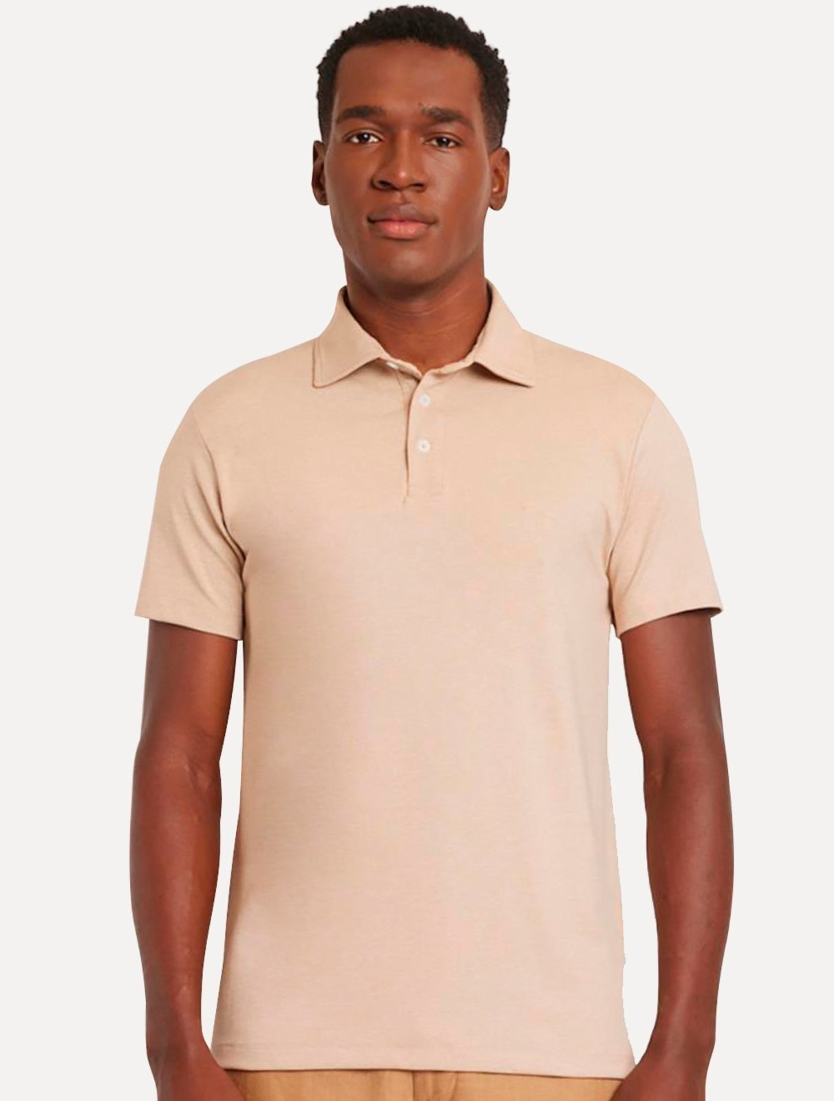 Imagem principal Polo Aramis Masculina Piquet Fresh Touch Aramis cáqui