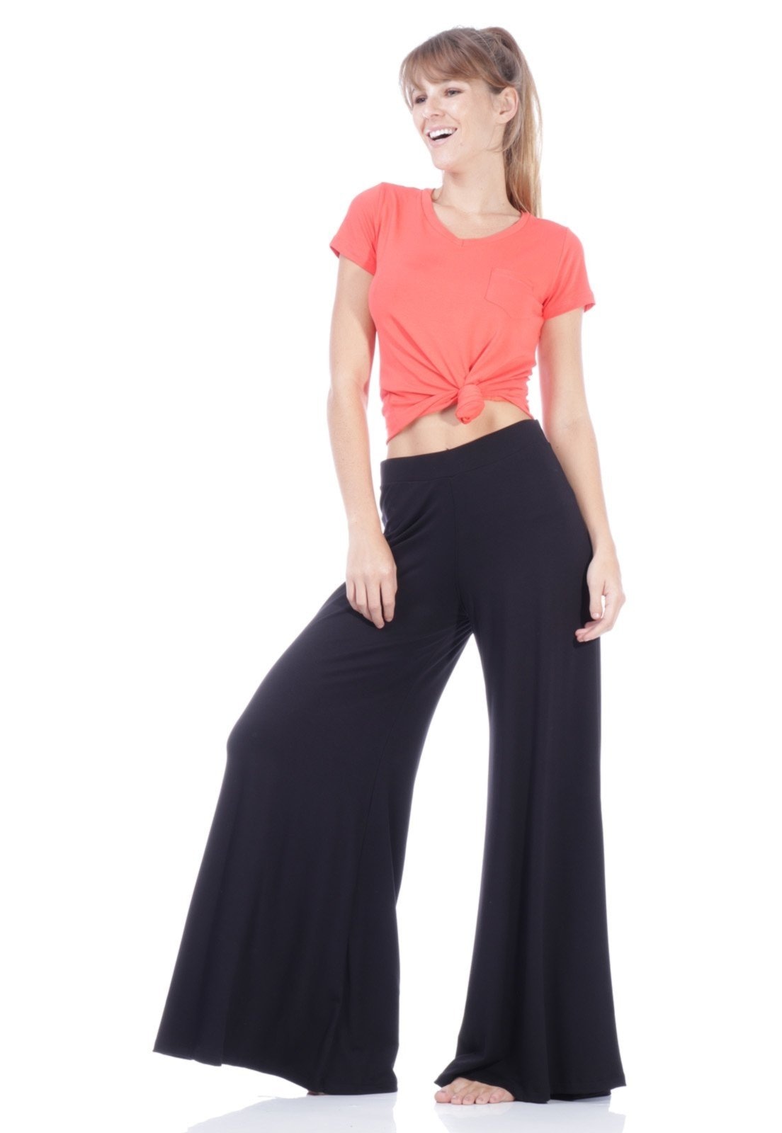 Imagem principal Calça Confortável Pantalona Malha Amazonia Vital Amazonia Vital preto