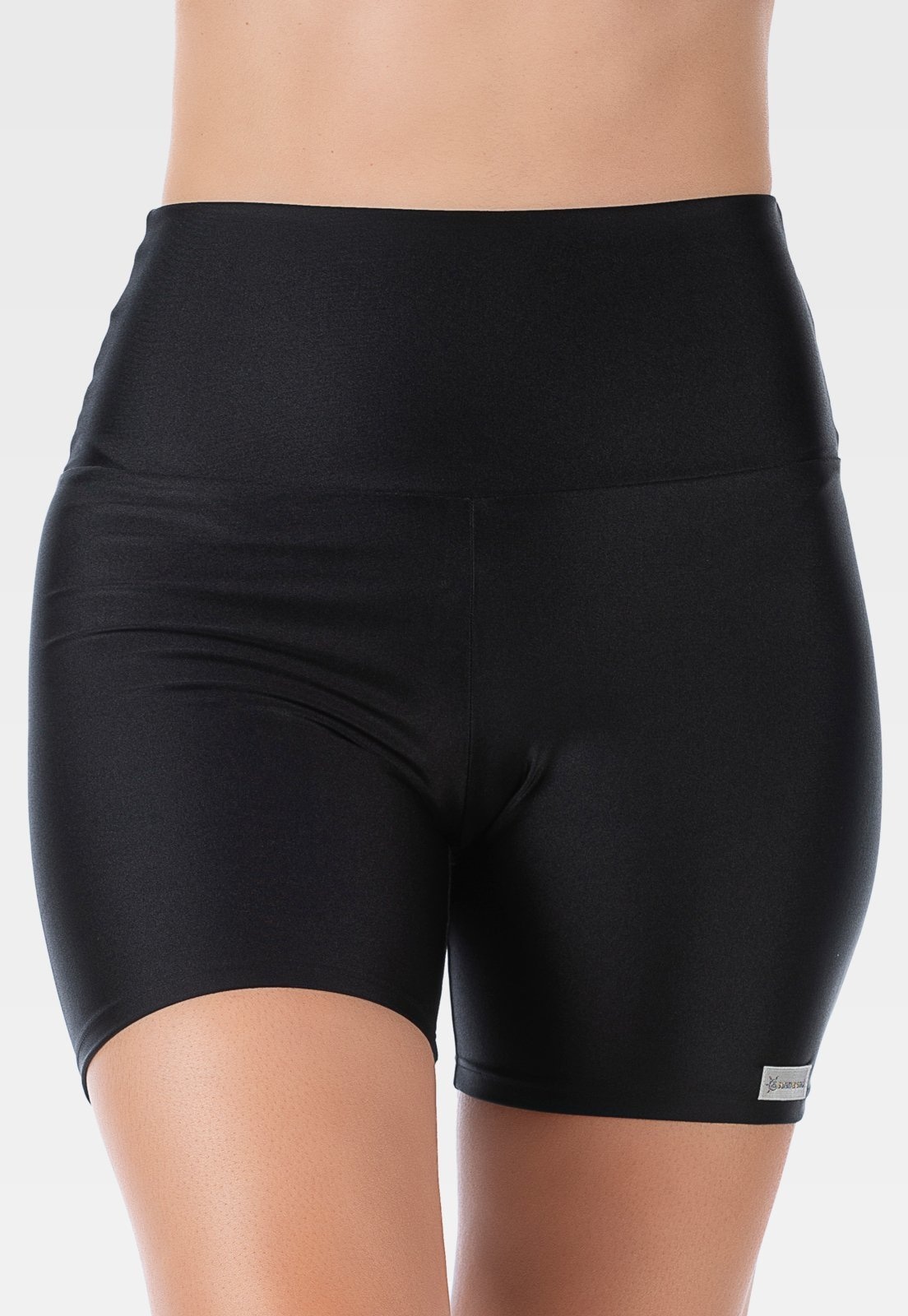 Imagem principal Short Curto Fitness Cirrê Cós Alto Summer Soul Summer Soul preto