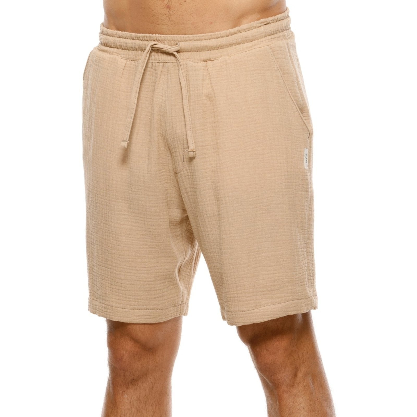 Imagem principal Bermuda Masculina Passeio Diferenciada VLCS VLCS VIOLAÇÕES cáqui