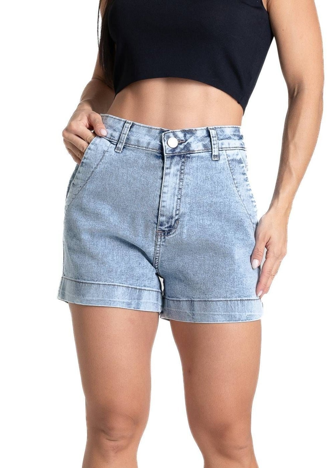 Imagem principal Shorts Jeans Sawary - 282189 Sawary azul