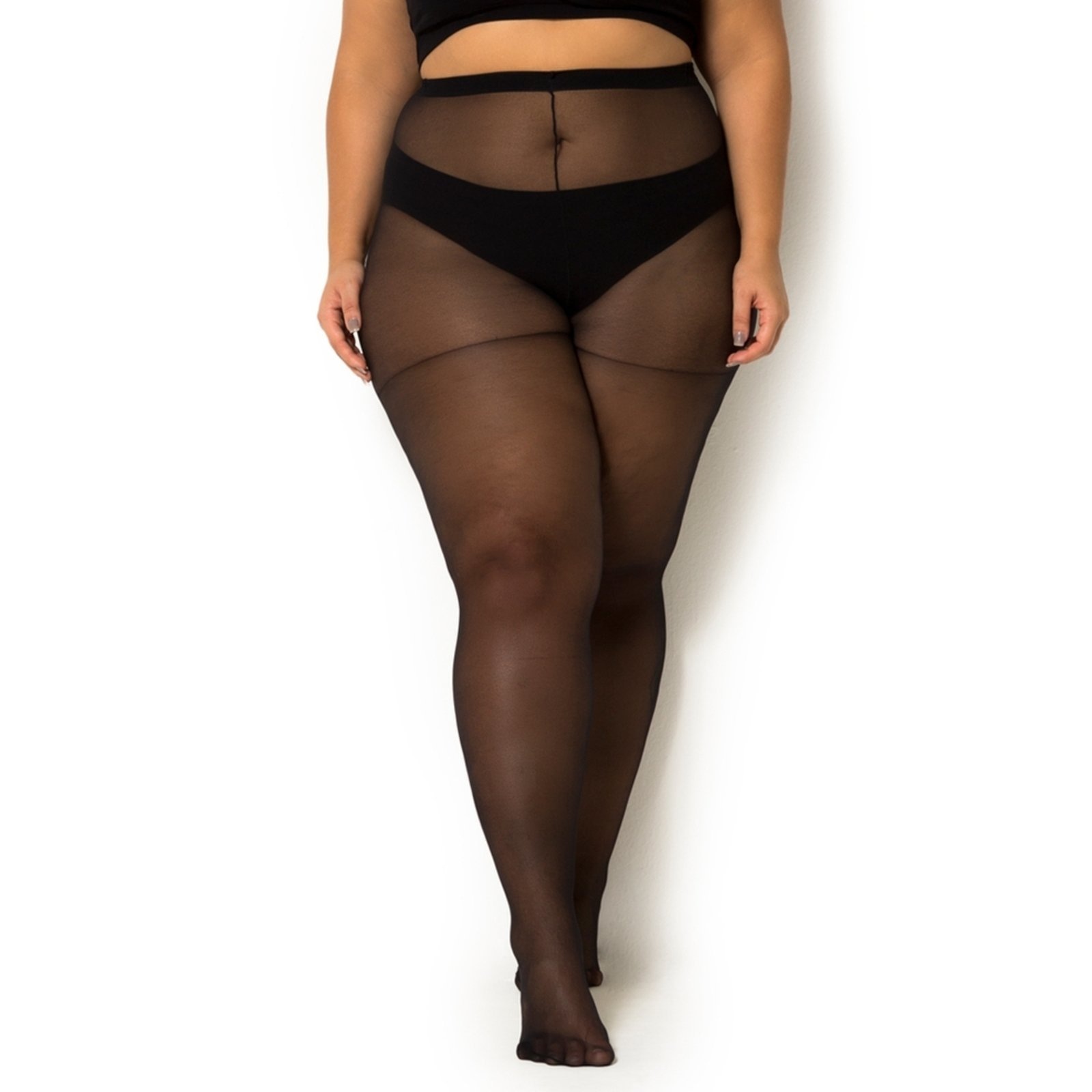 Imagem principal Meia Calça Fio 15 Trifil 6395 Plus Size TRIFIL preto
