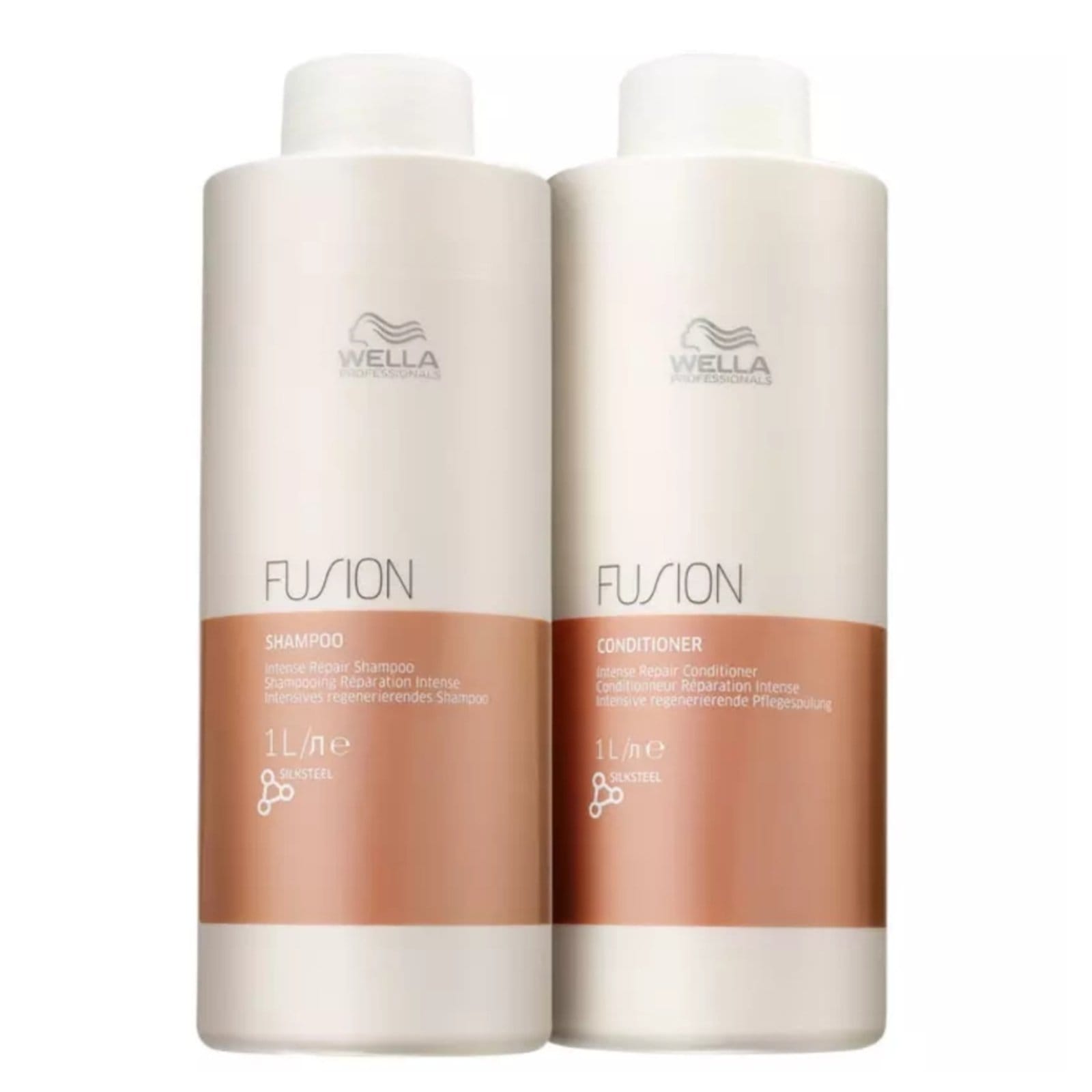 Kit Wella Fusion Shampoo 1L+ Condicionador 1L