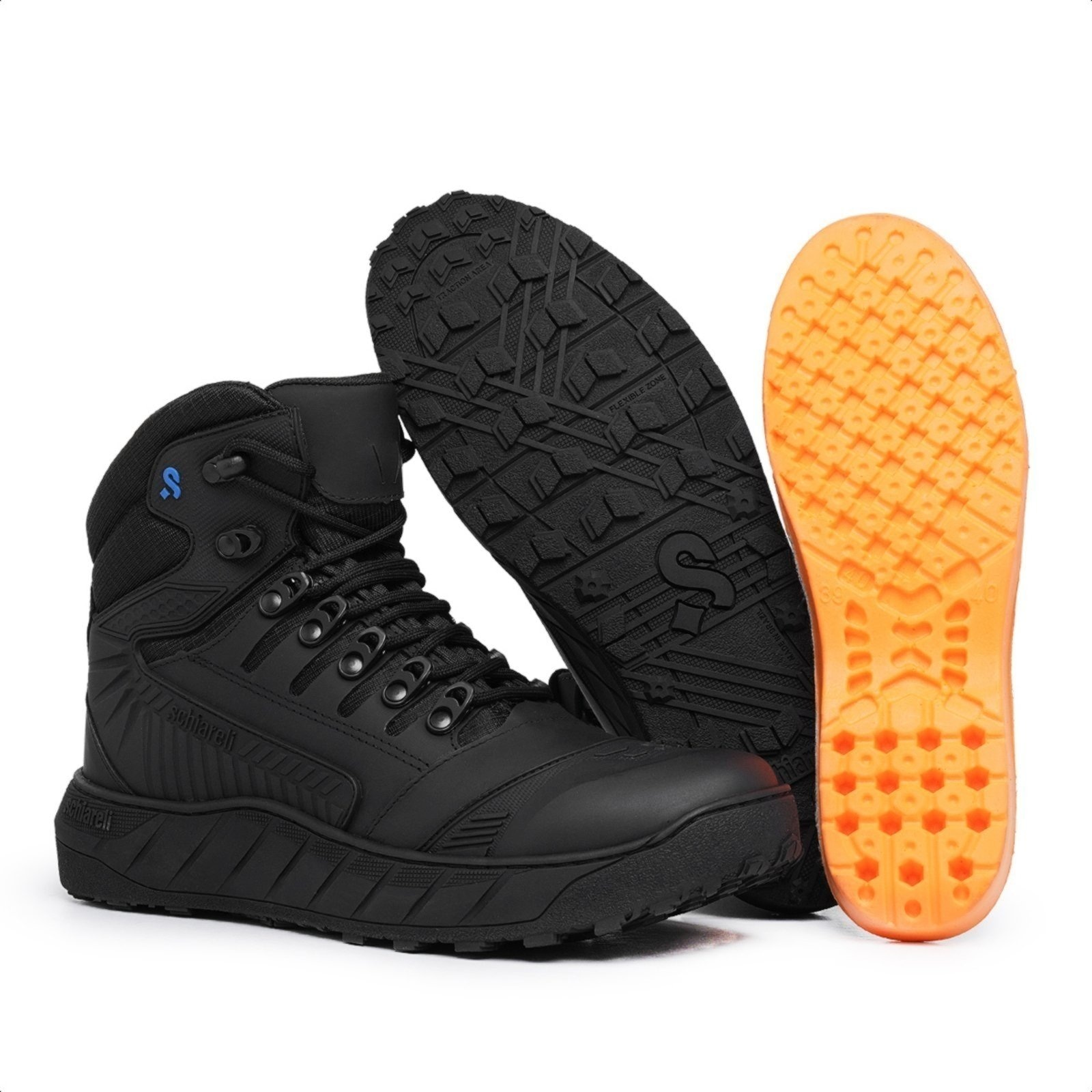 Imagem principal Bota Masculina Adventure Militar Tático Schiareli 956 Schiareli preto