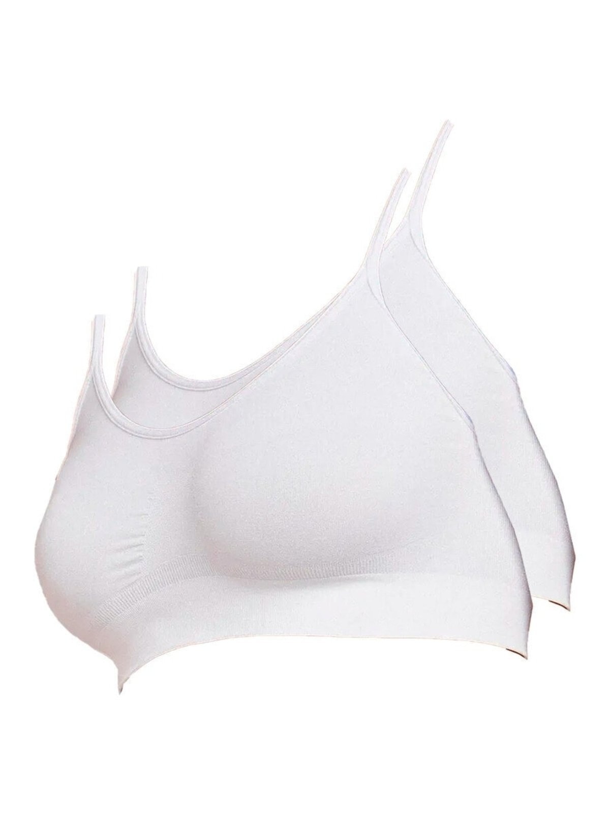 Imagem principal Kit com 2 Top sem Aro e sem Bojo Hope S21020 Hope branco