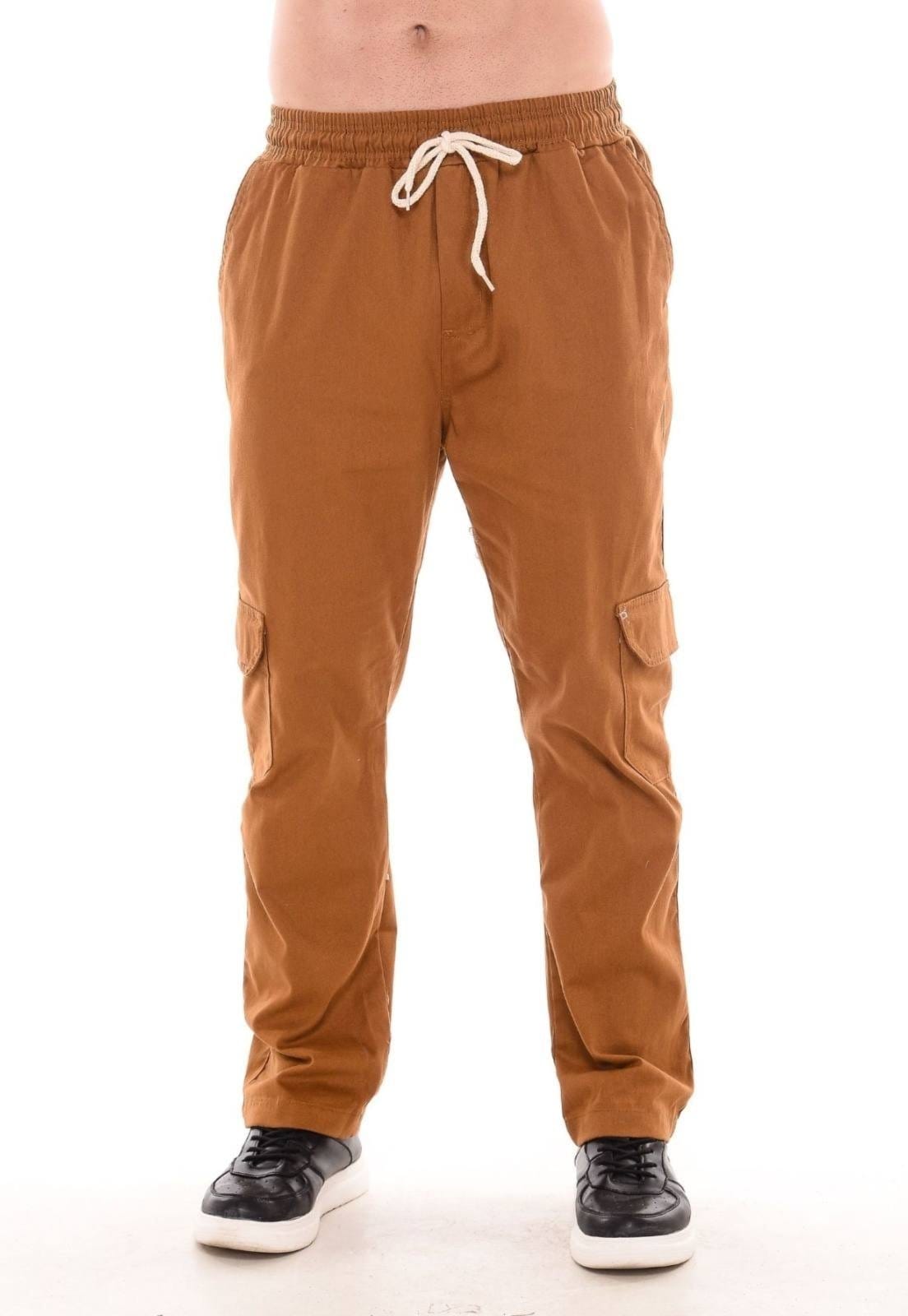 Calça Jogger Mys com Bolso Cargo Sem Punho