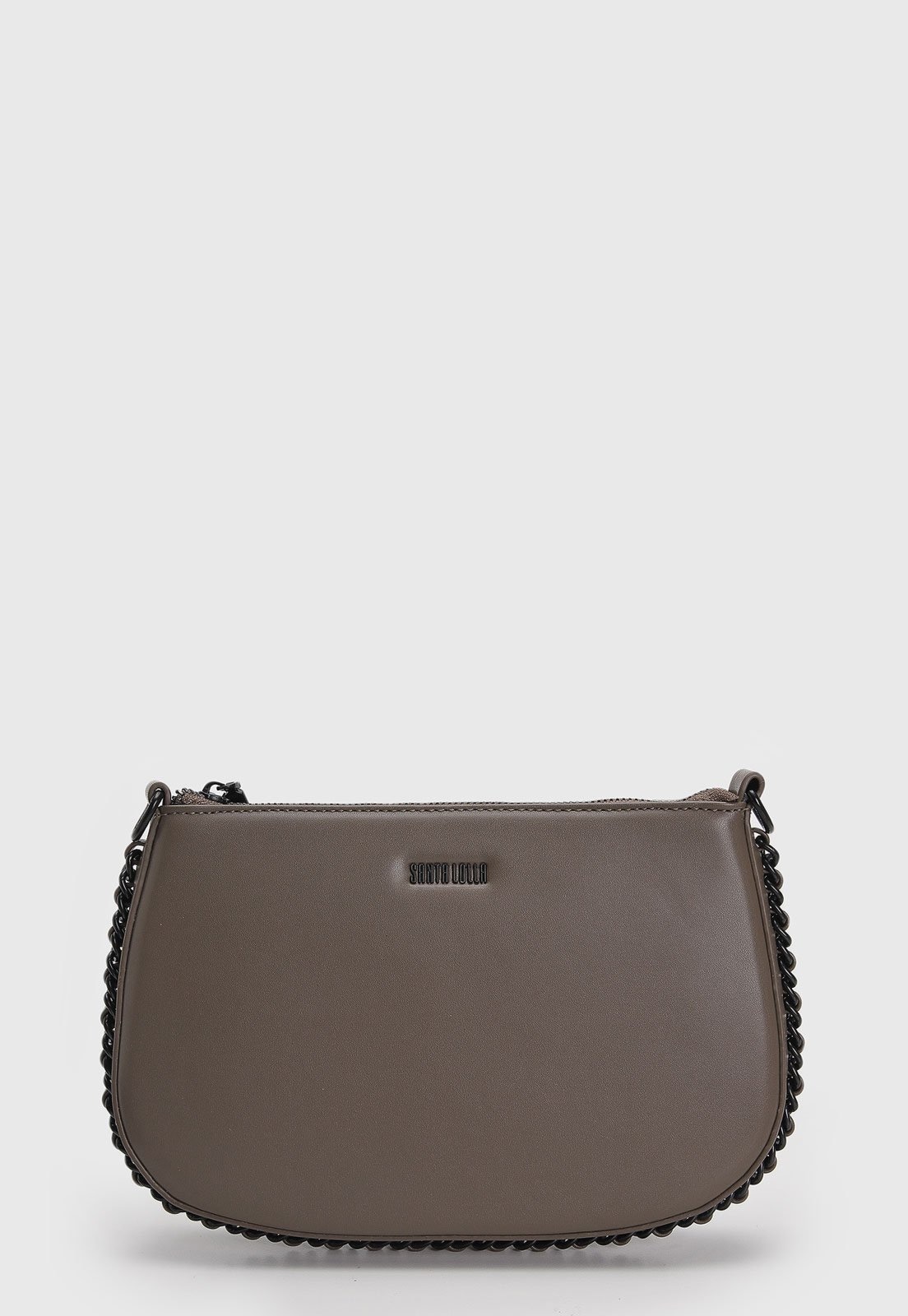 Imagem principal Bolsa Santa Lolla Alça Corrente Grafite Santa Lolla cinza