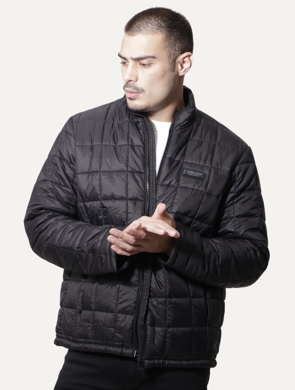 Imagem principal Jaqueta John John Masculina Nylon Miller Preta John John preto