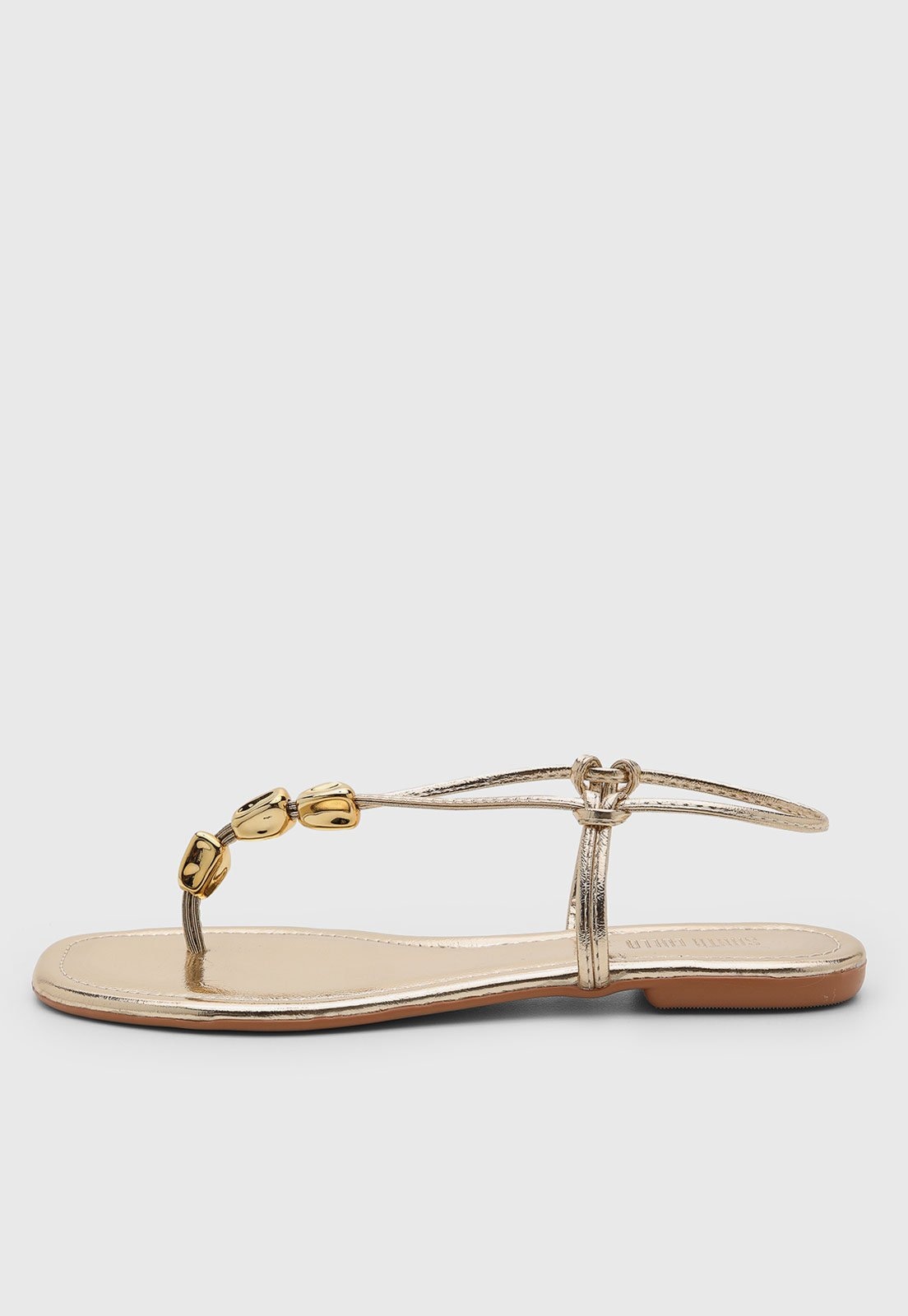 Imagem principal Rasteira Feminina Santa Lolla Pedrarias Dourada Santa Lolla dourado