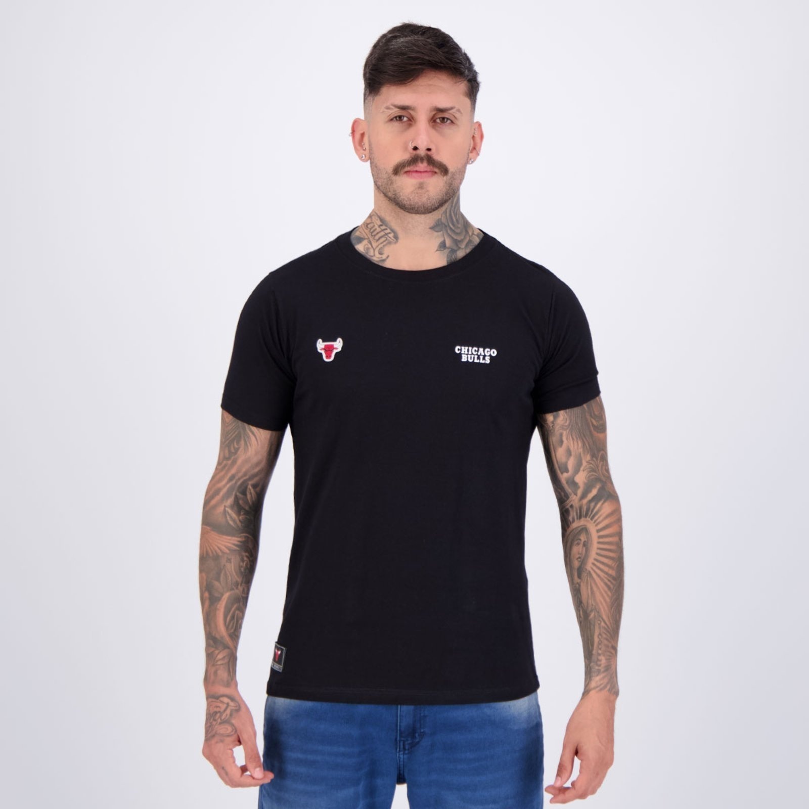 Imagem principal Camiseta NBA Chicago Bulls New Look Preta NBA preto