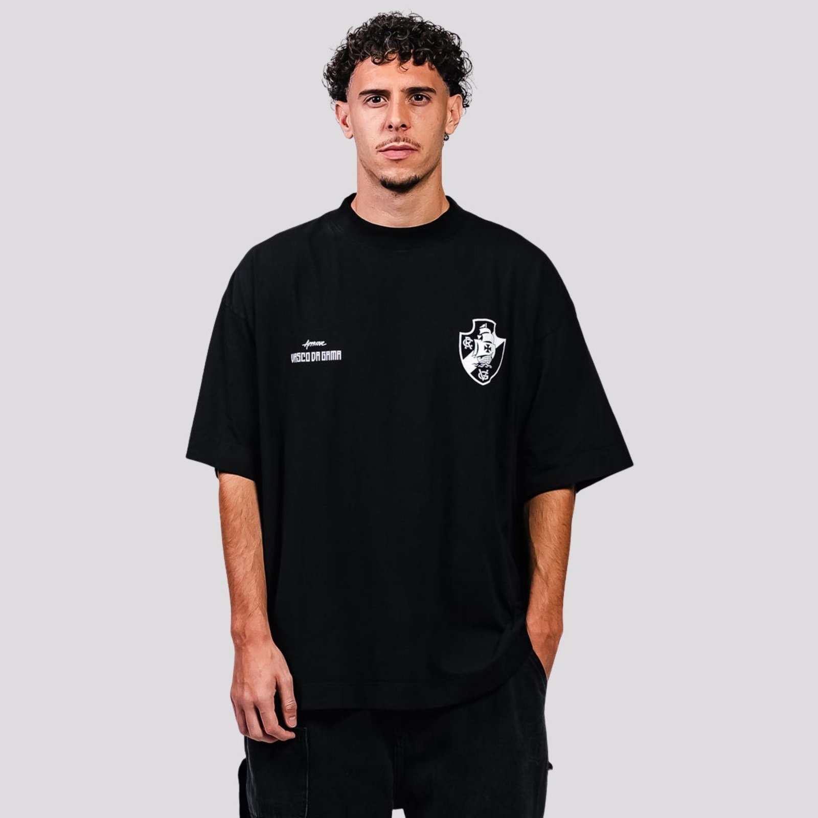 Imagem principal Camiseta Approve Huge Vasco Almirante Preta Approve preto