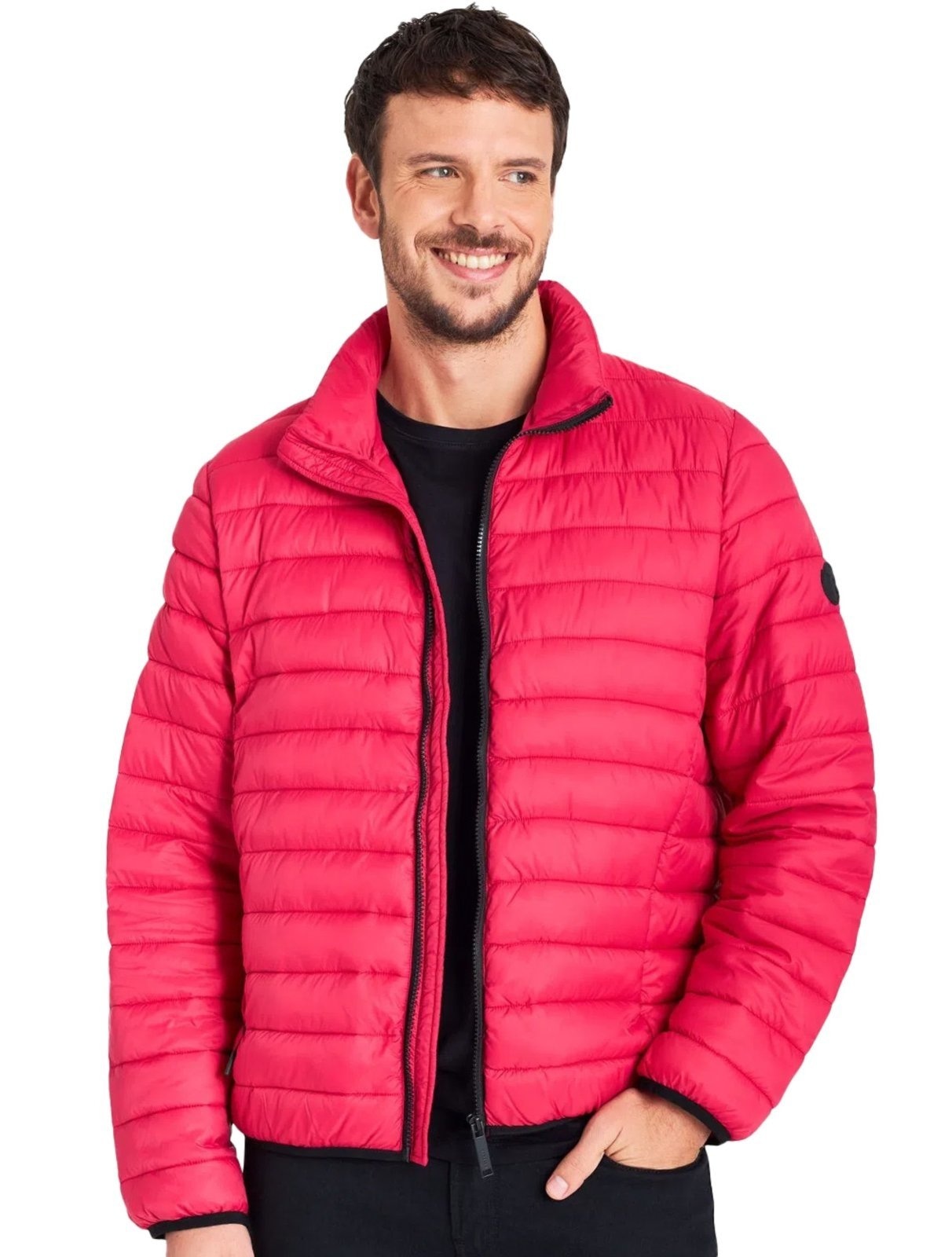 Imagem principal Jaqueta Reserva Masculina Nylon Puffer Downtown Tag Vermelha Reserva vermelho