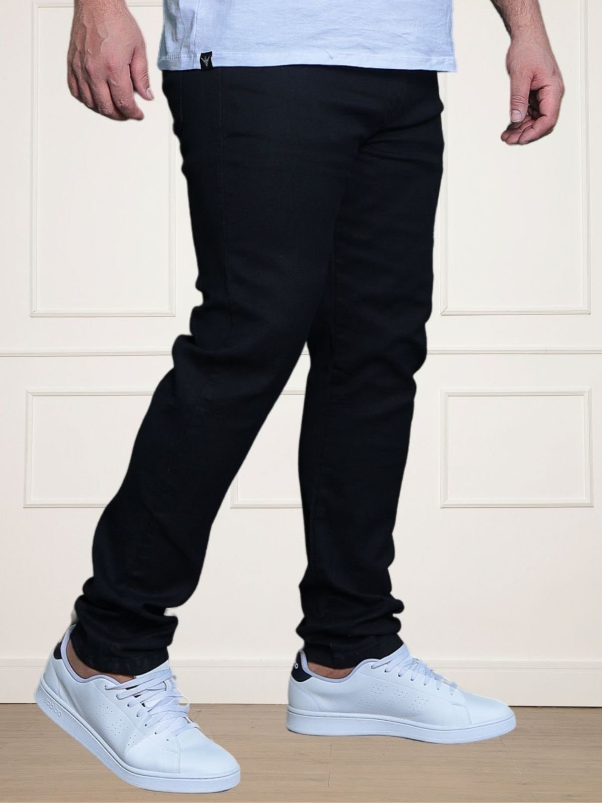 Imagem principal Calça Jeans Plus Size Onix Masculina Preta CKF Wear preto