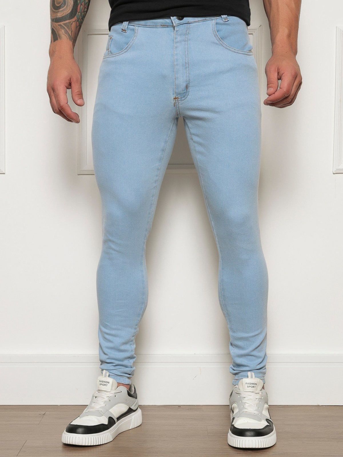 Imagem principal Calça Jeans Skinny Delave Masculina Claro CKF Wear azul
